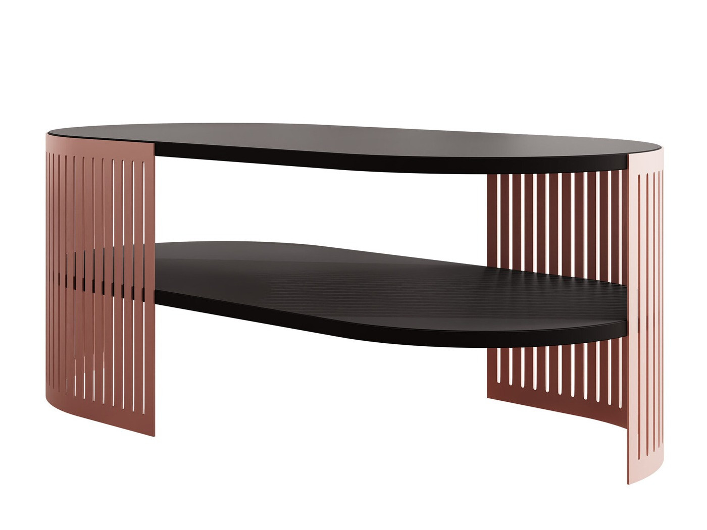 Salontafel Civer VII (Roze + Zwart)