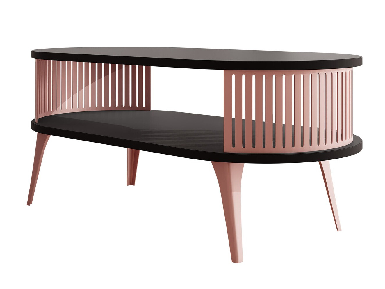 Salontafel Sordore 107 (Roze + Zwart)