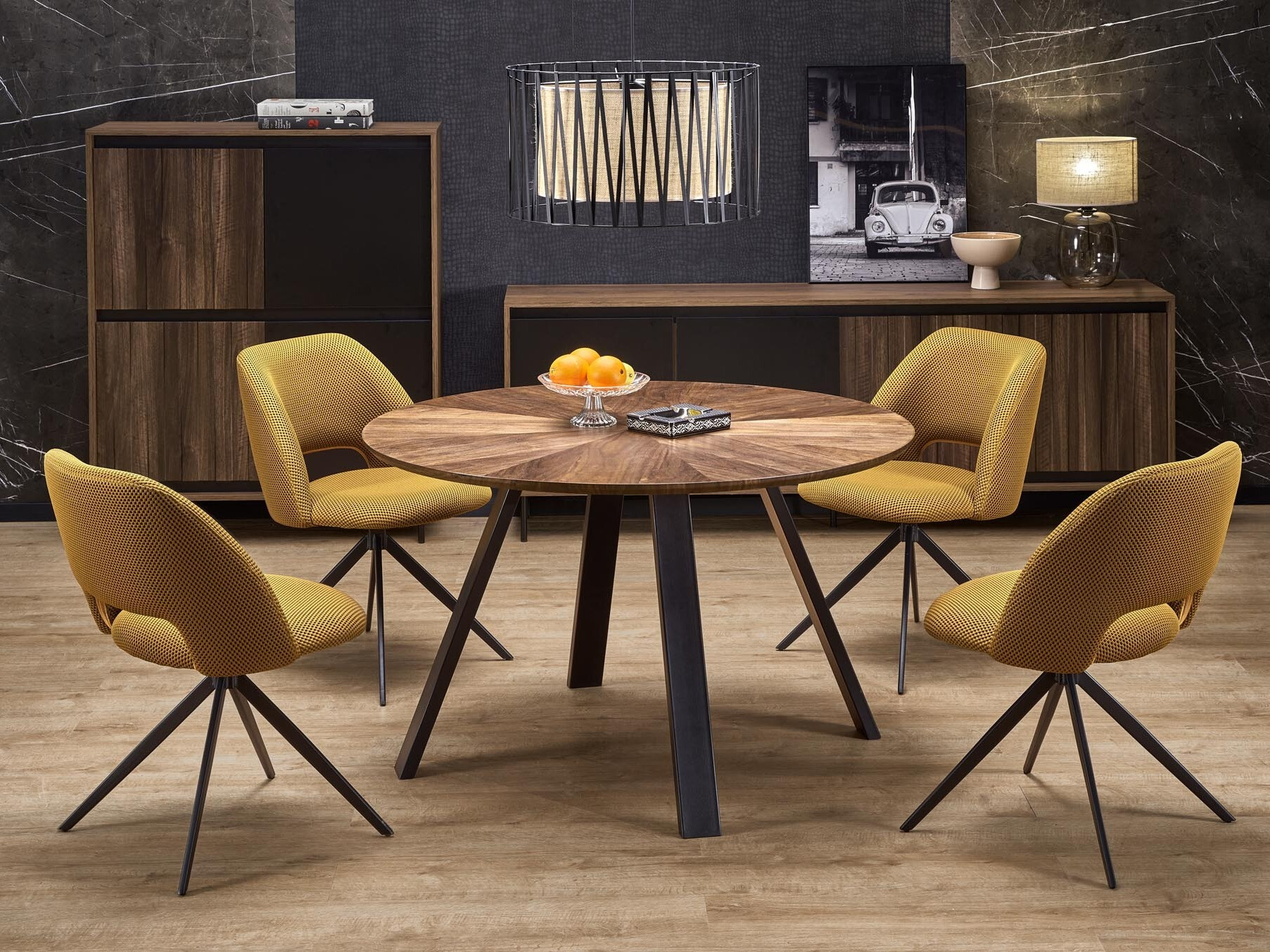 Stoel Houston 1754 (Geel)