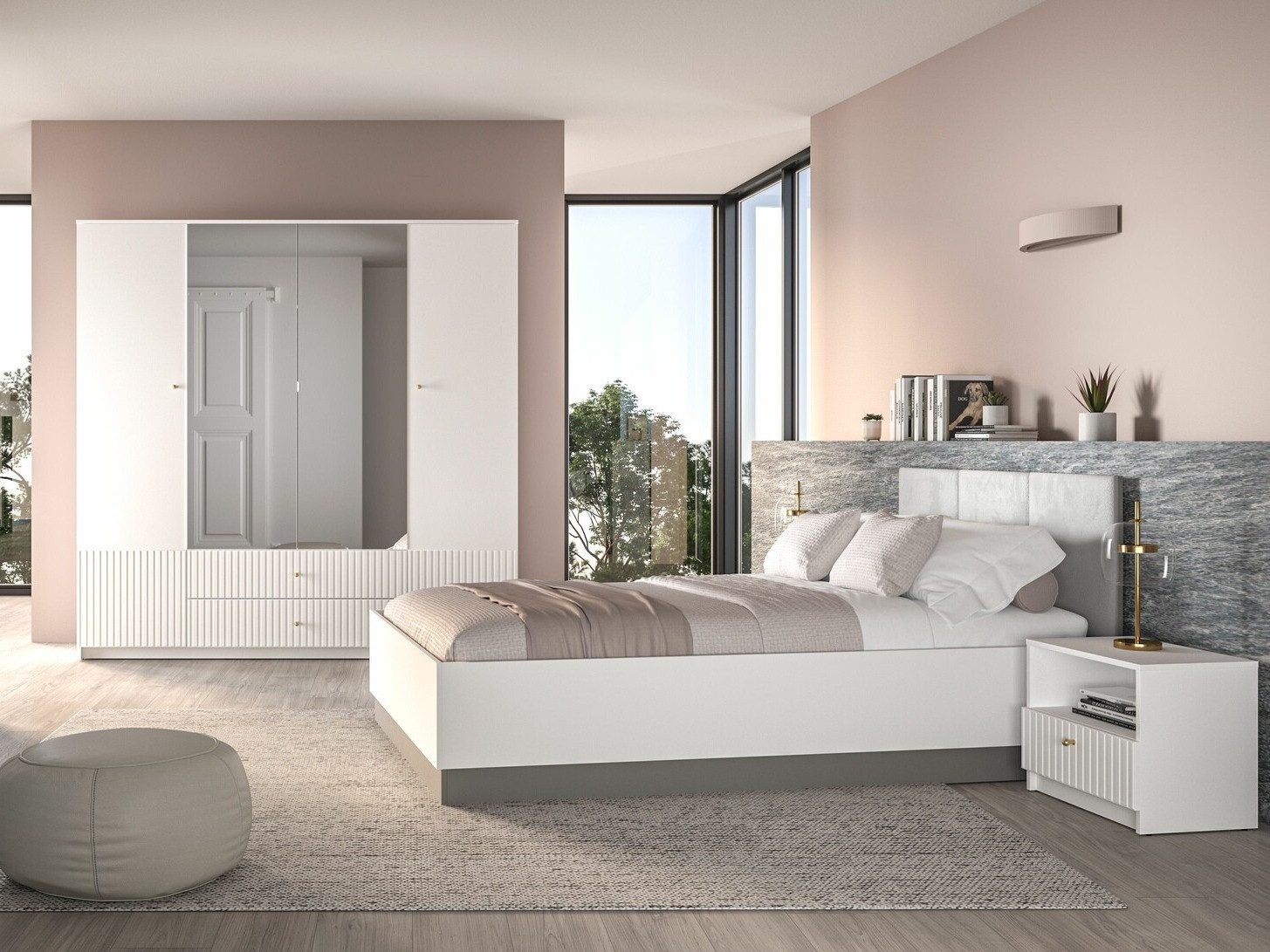 Slaapkamer set Etmava 104