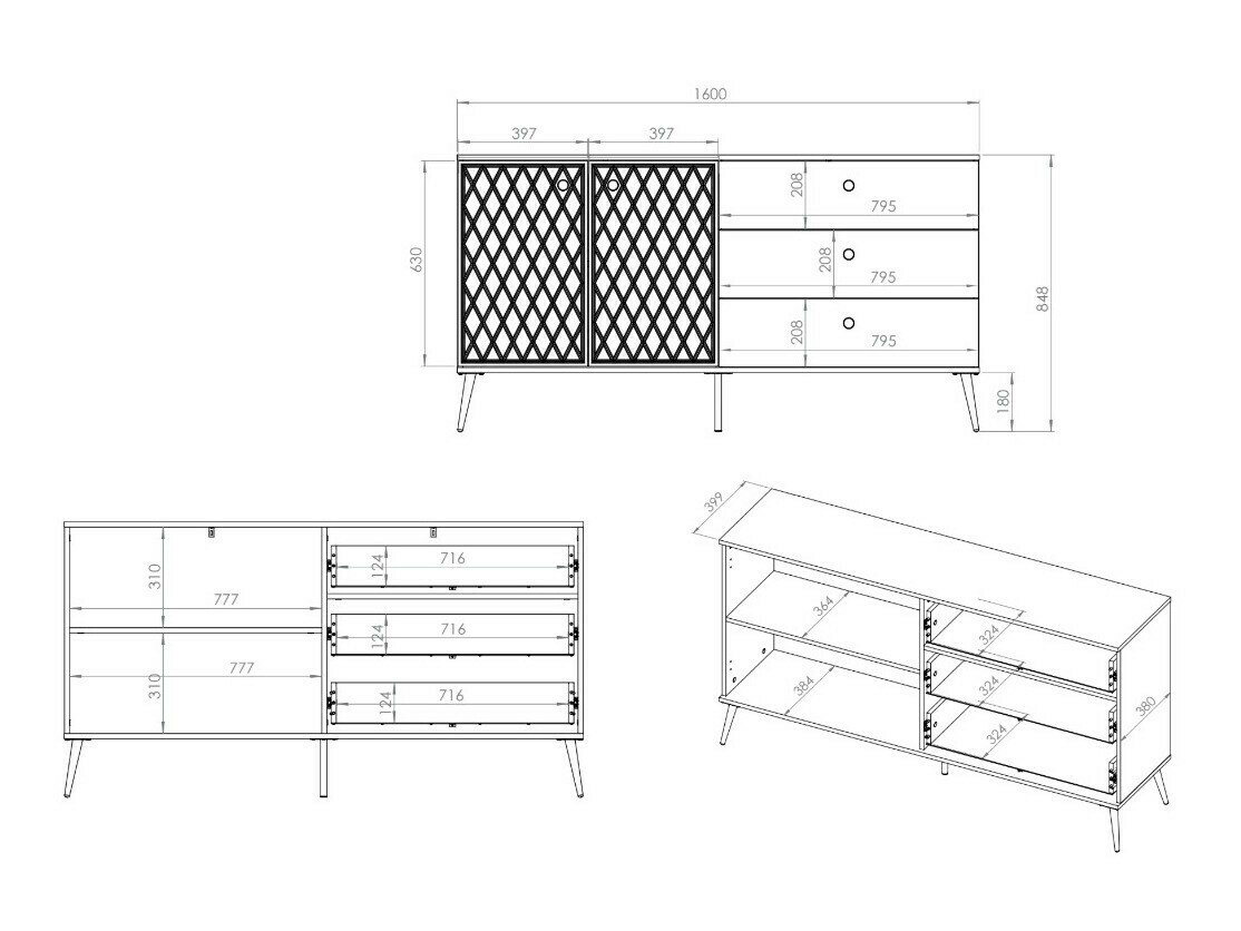 Woonkamerset Madison 191