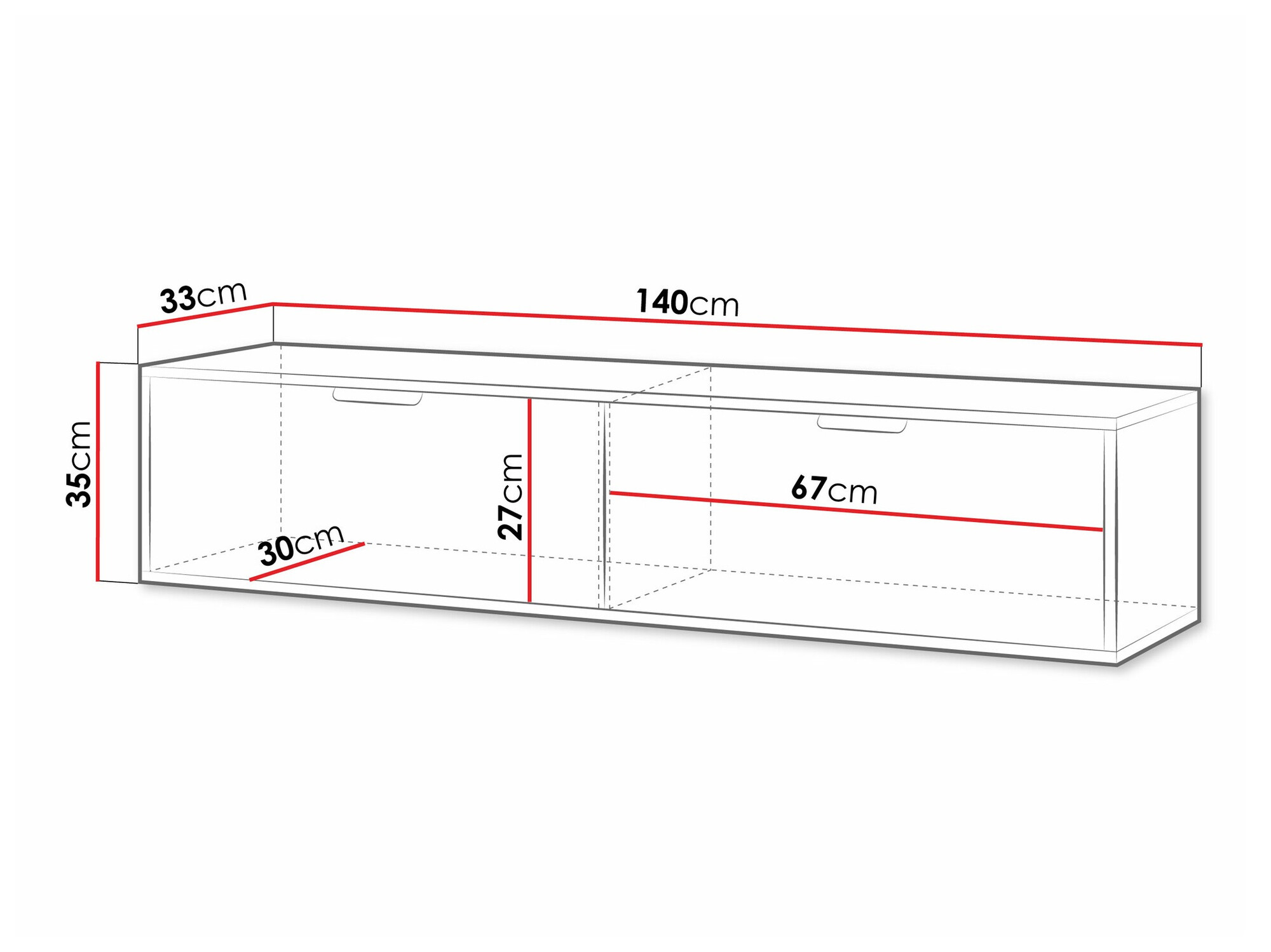 TV-meubel Hamilton 100 (Kasjmier)