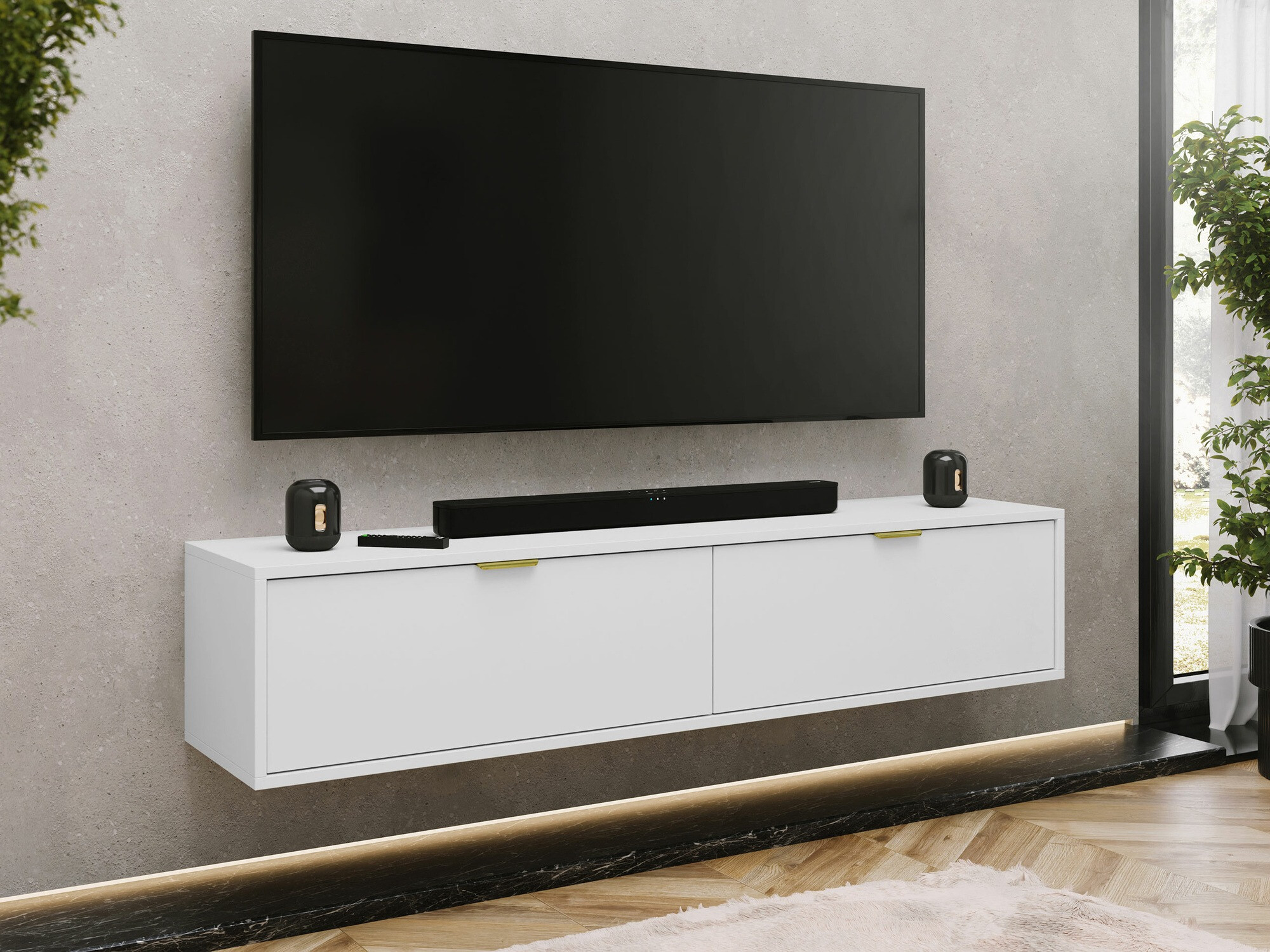 TV-meubel Hamilton 100 (Wit)