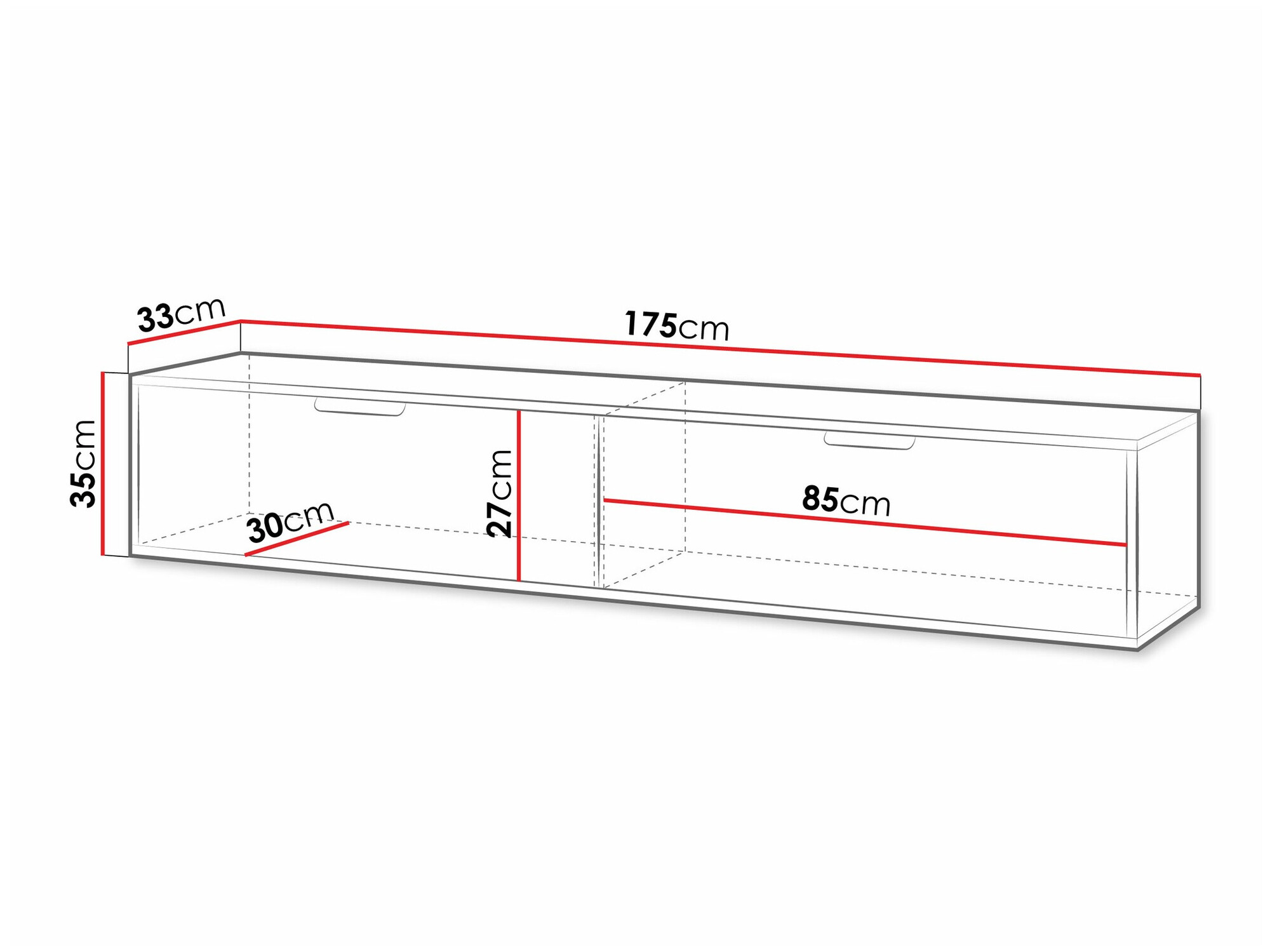 TV-meubel Hamilton 101 (Kasjmier)