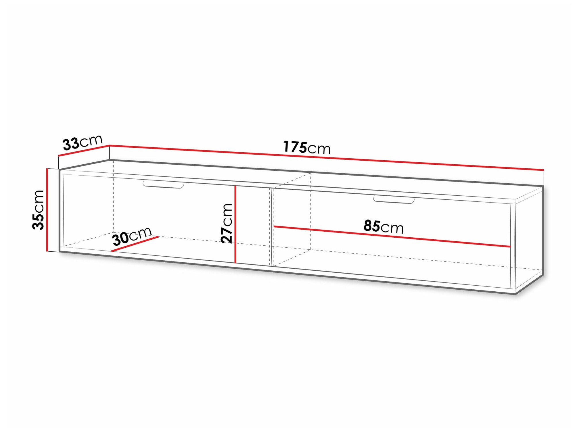 TV-meubel Hamilton 101 (Wit)