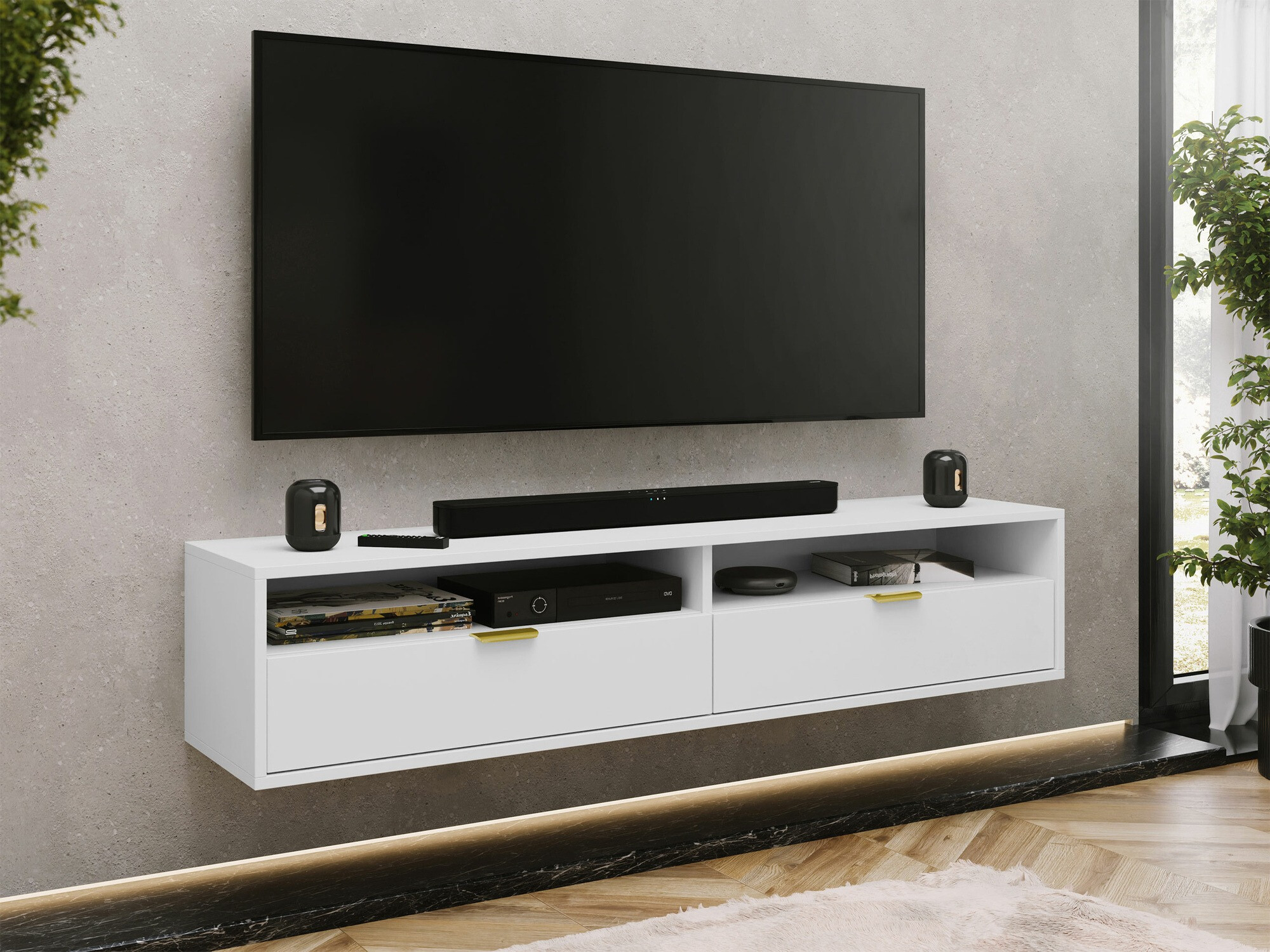 TV-meubel Hamilton 103 (Wit)