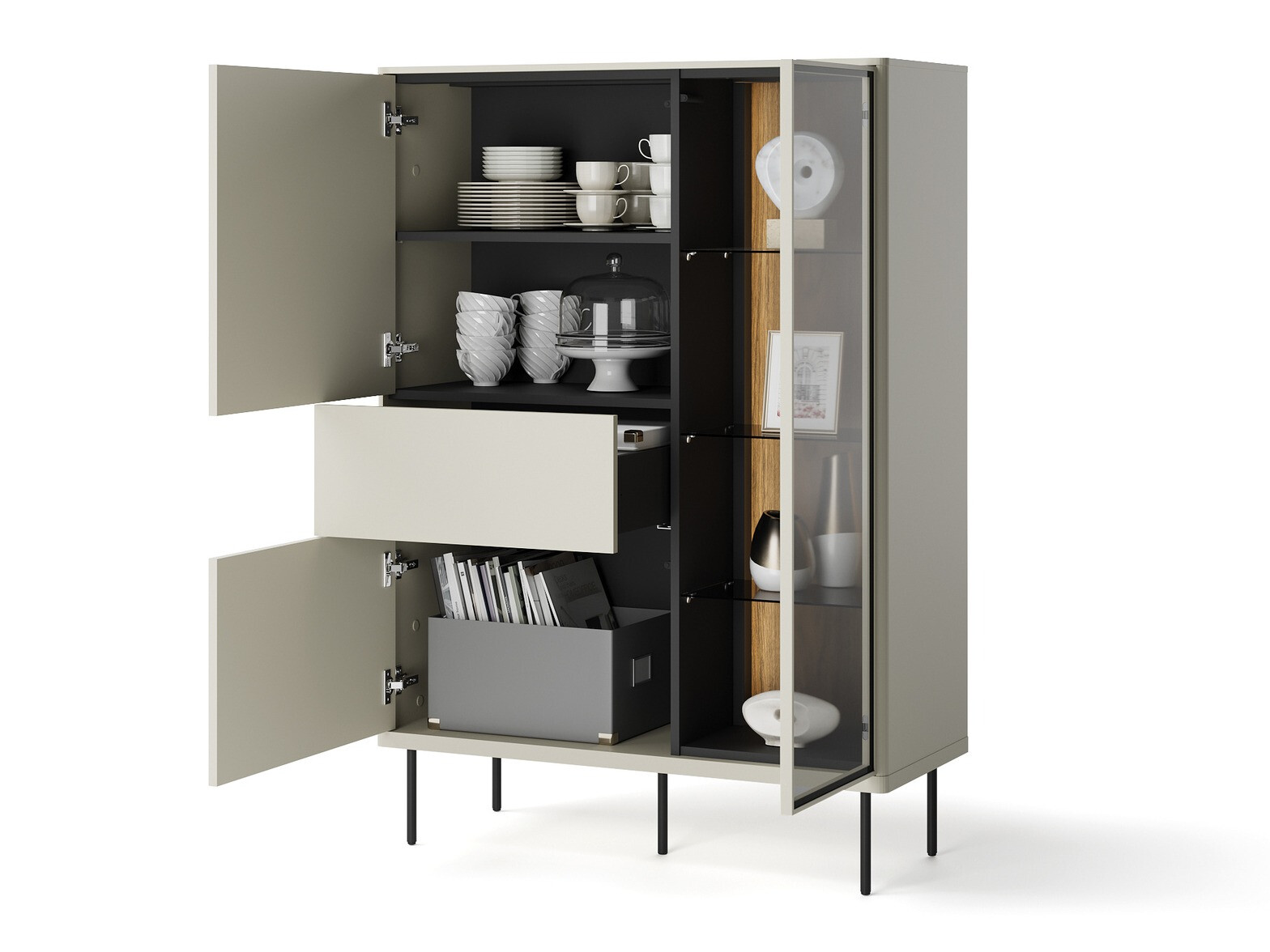 Boekenkast Voloma 100