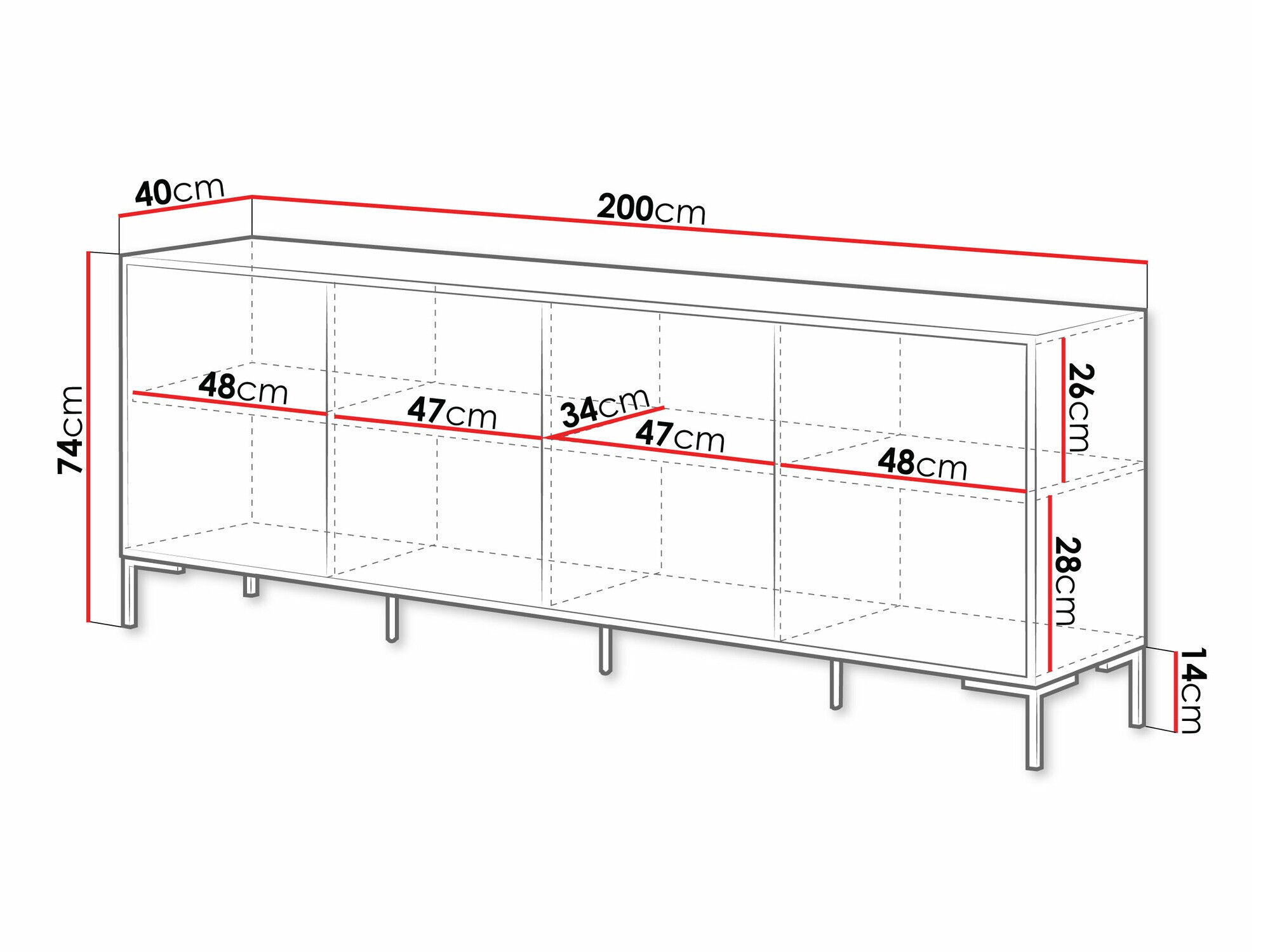Dressoir Etrfelu 102