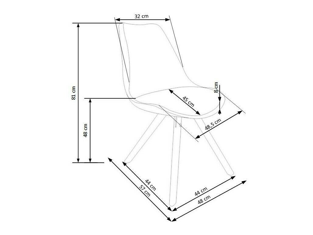 Stoel Houston 251 (Grijs)