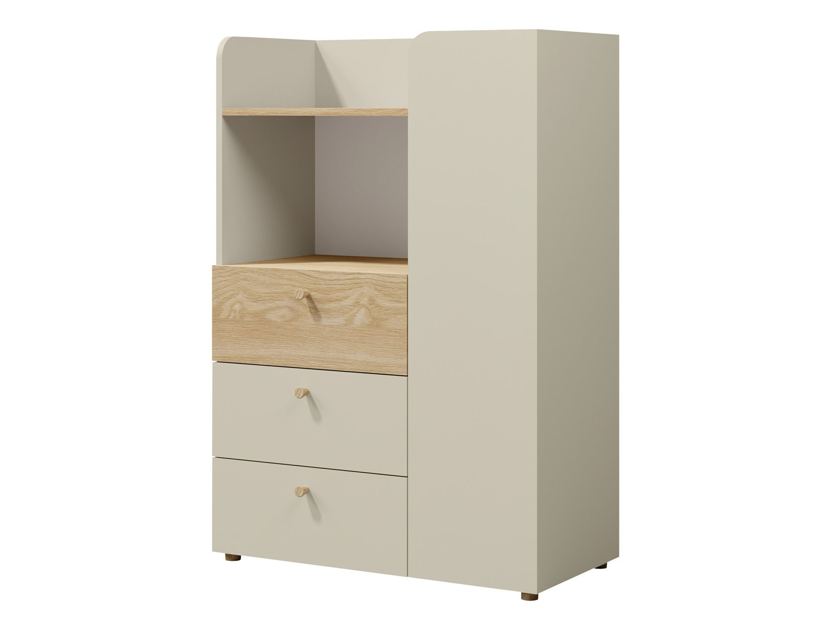 Boekenkast Domcali 106 (Beige + Eiken)