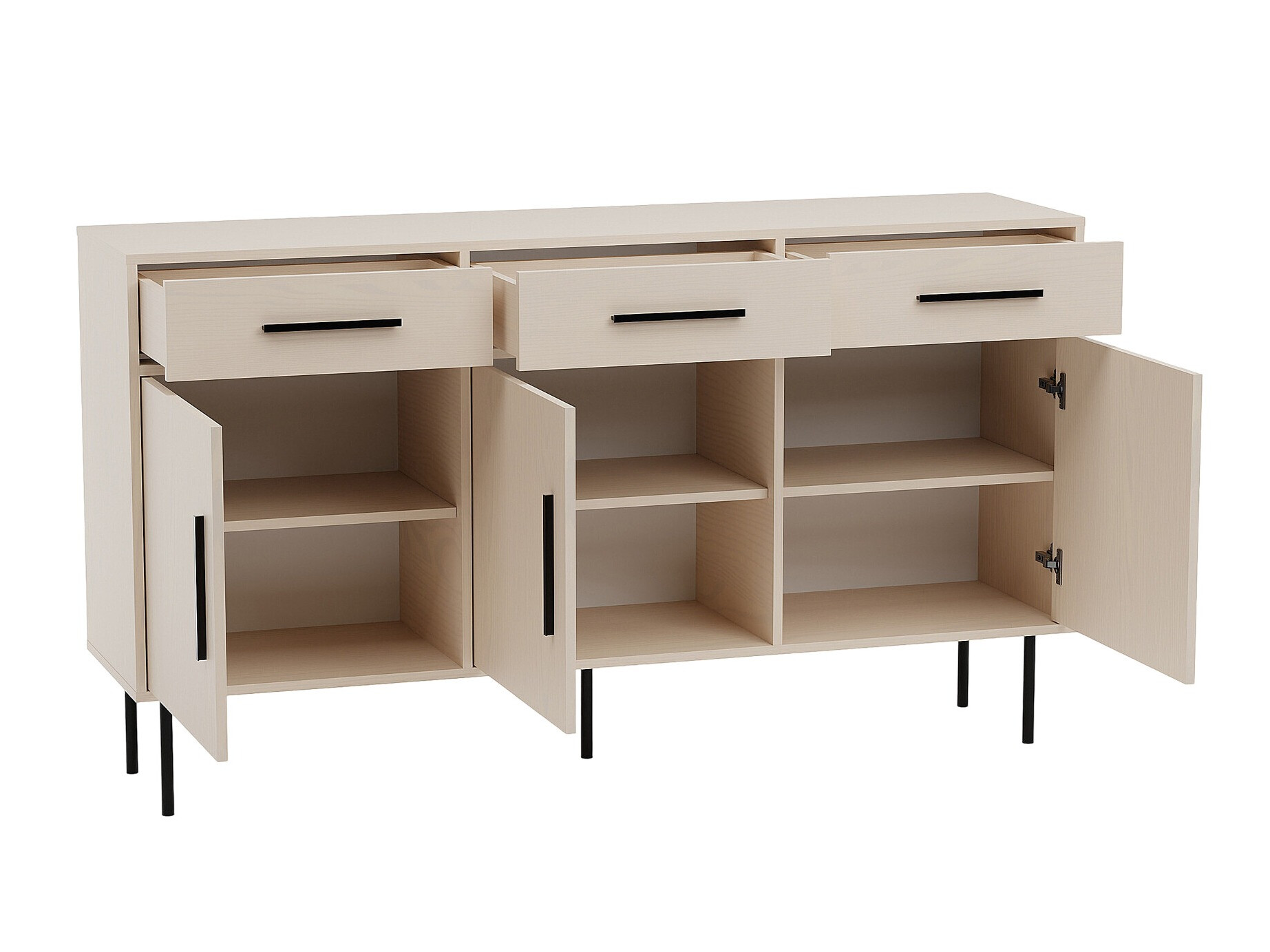 Ladekast Mansfield 104 (Lichtbruin)