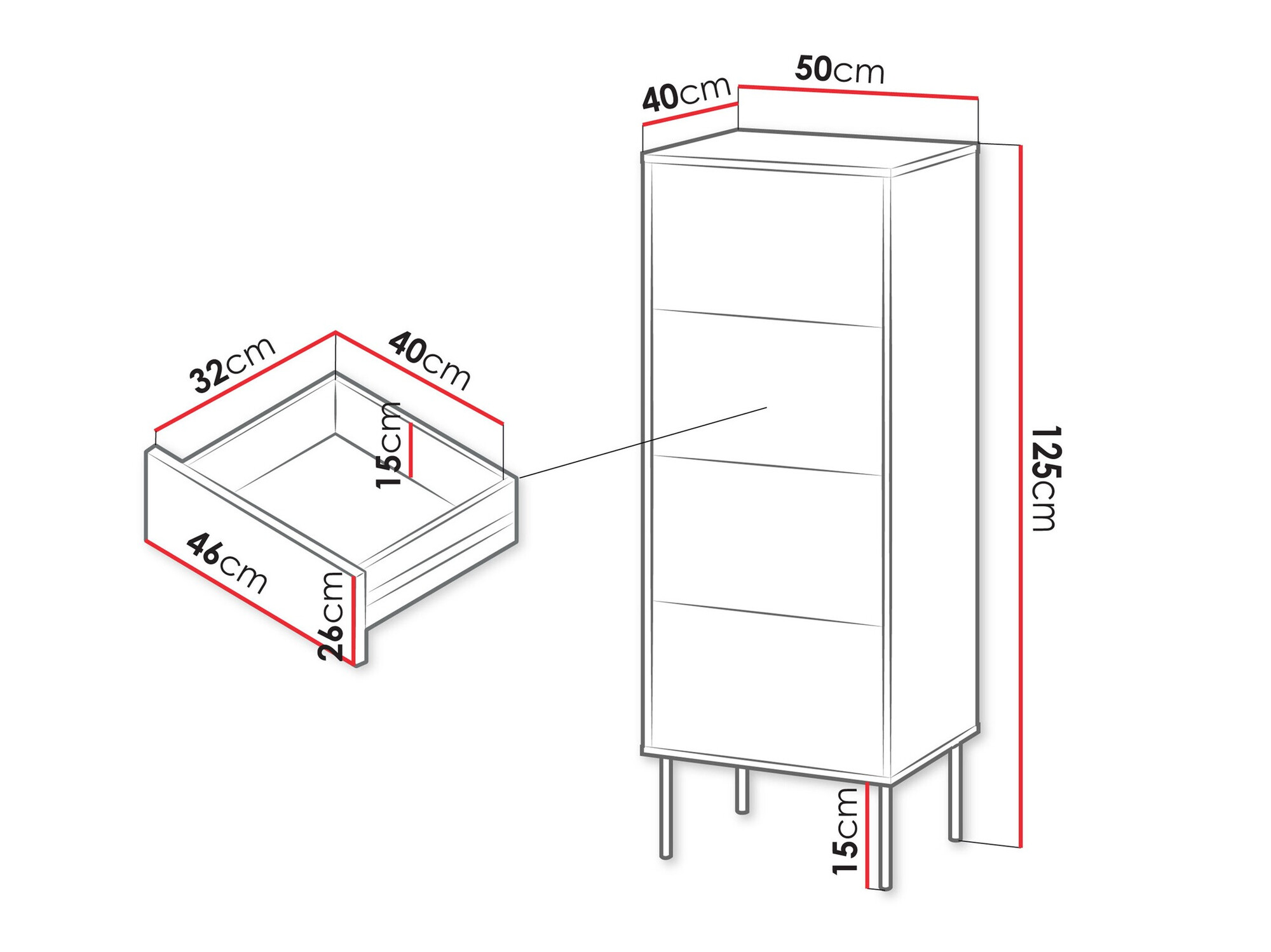 Ladekast Tolete 102 (Groen)