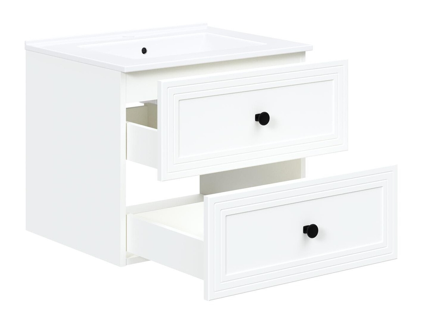 Hangend badkamermeubel voor wastafel Fiovele 103 (Wit)