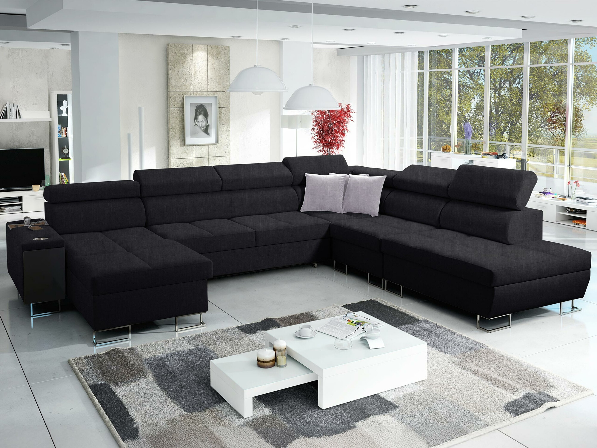 Hoekbank Sarasota 135 (Sawana 14 + Sawana 84)