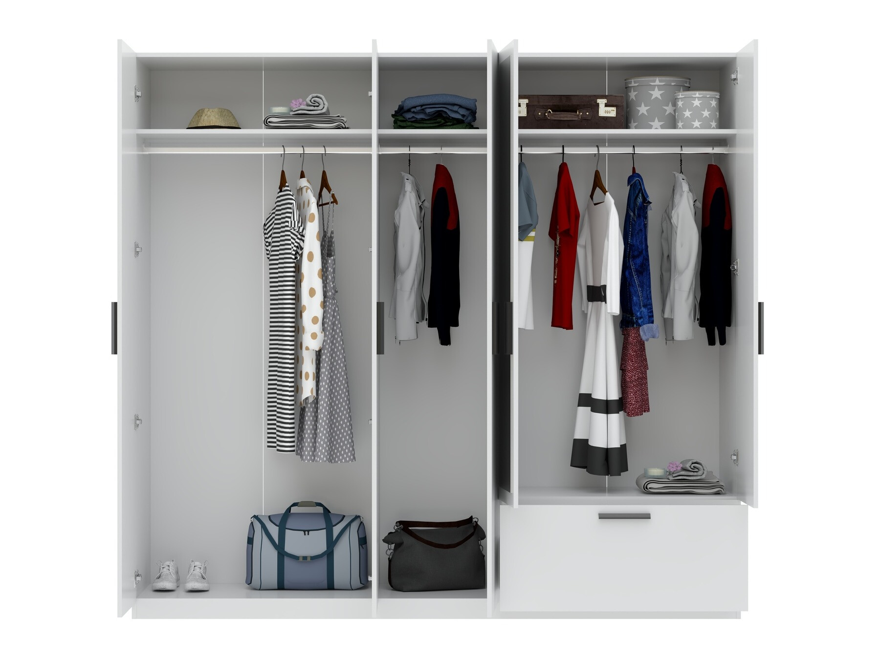 Kledingkast Bristol 204