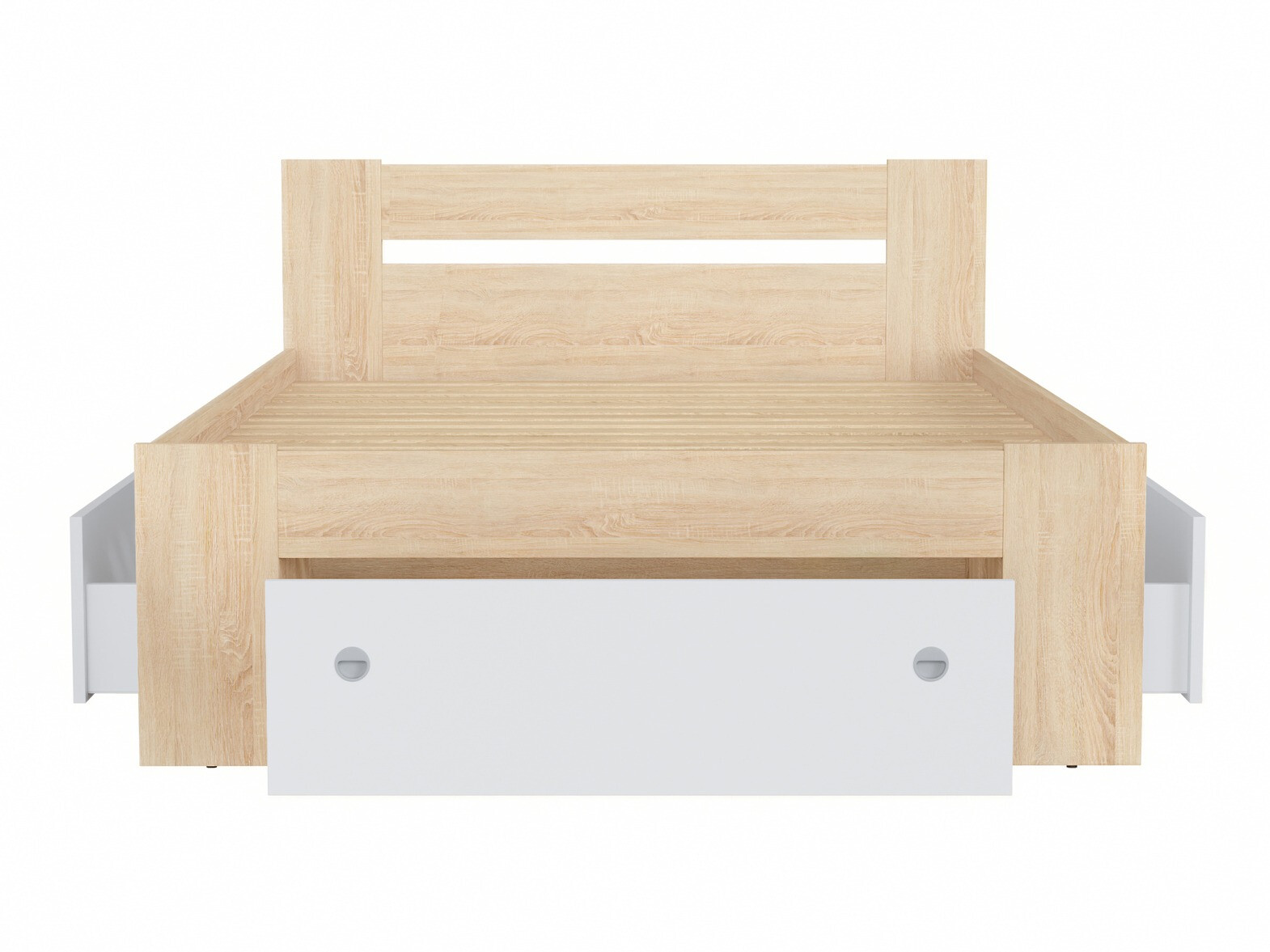 Bed Novsore 128 (Sonoma eik)