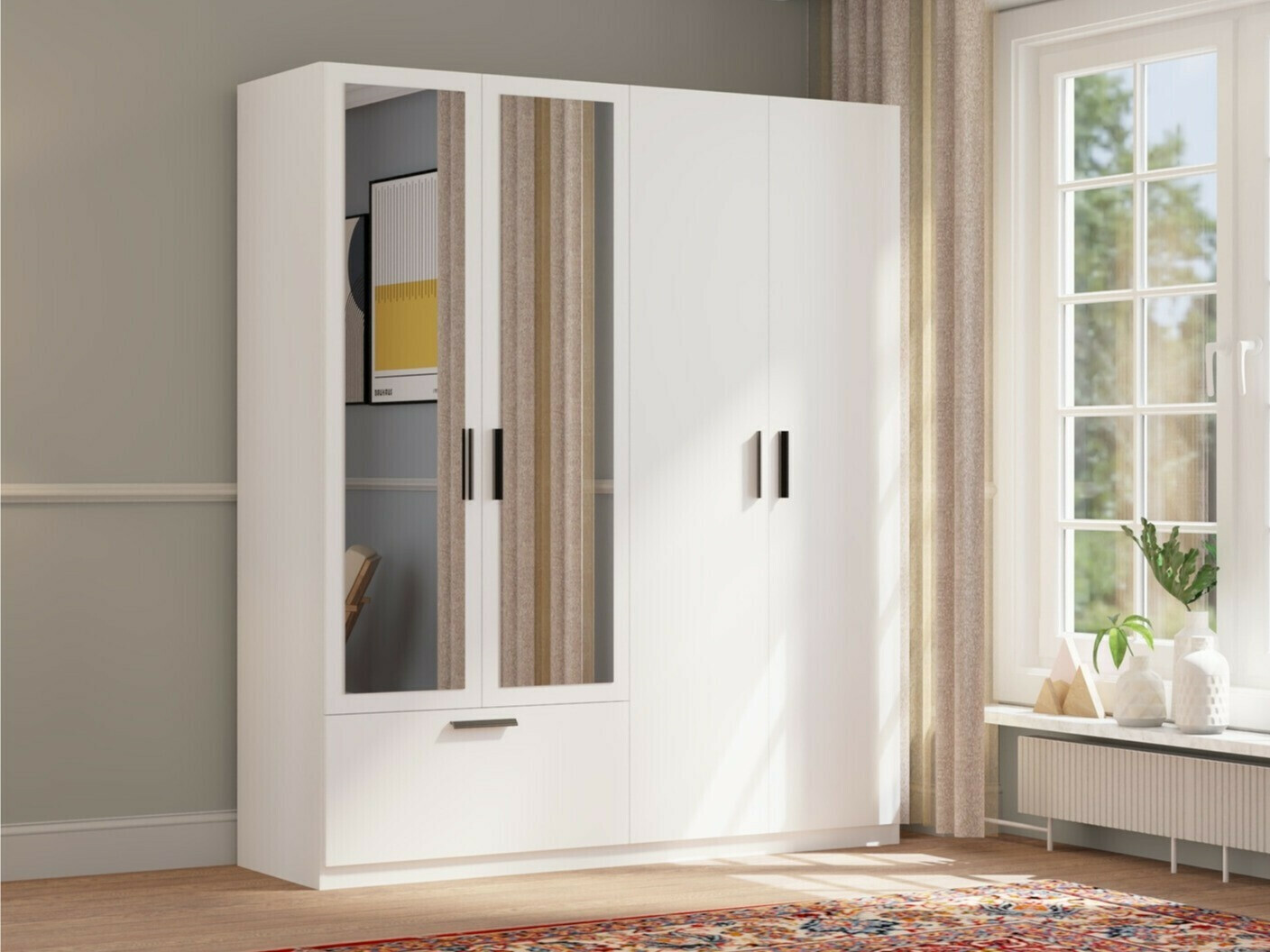 Kledingkast Bristol 206