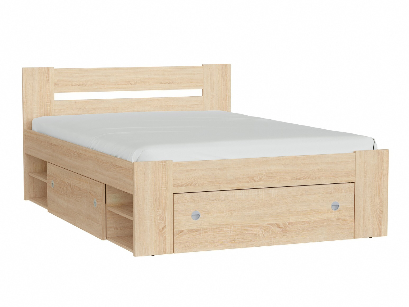 Bed Novsore 130 (Sonoma eik)