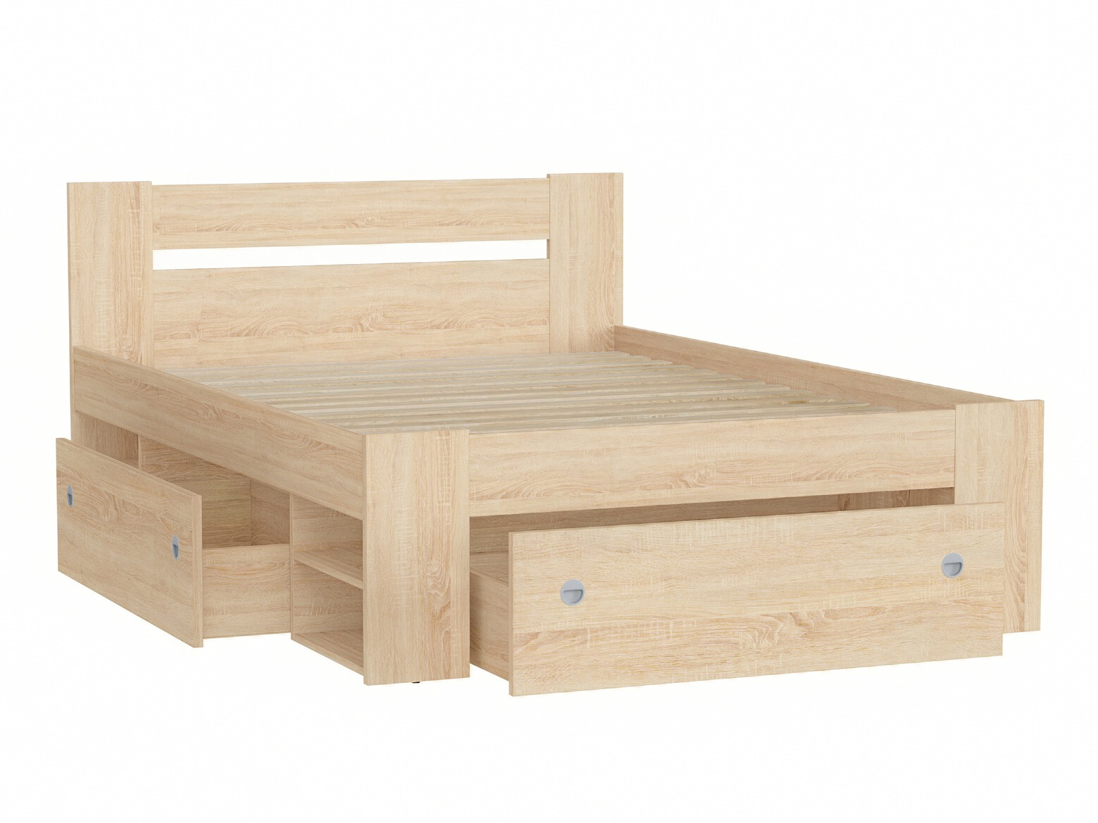 Bed Novsore 130 (Sonoma eik)