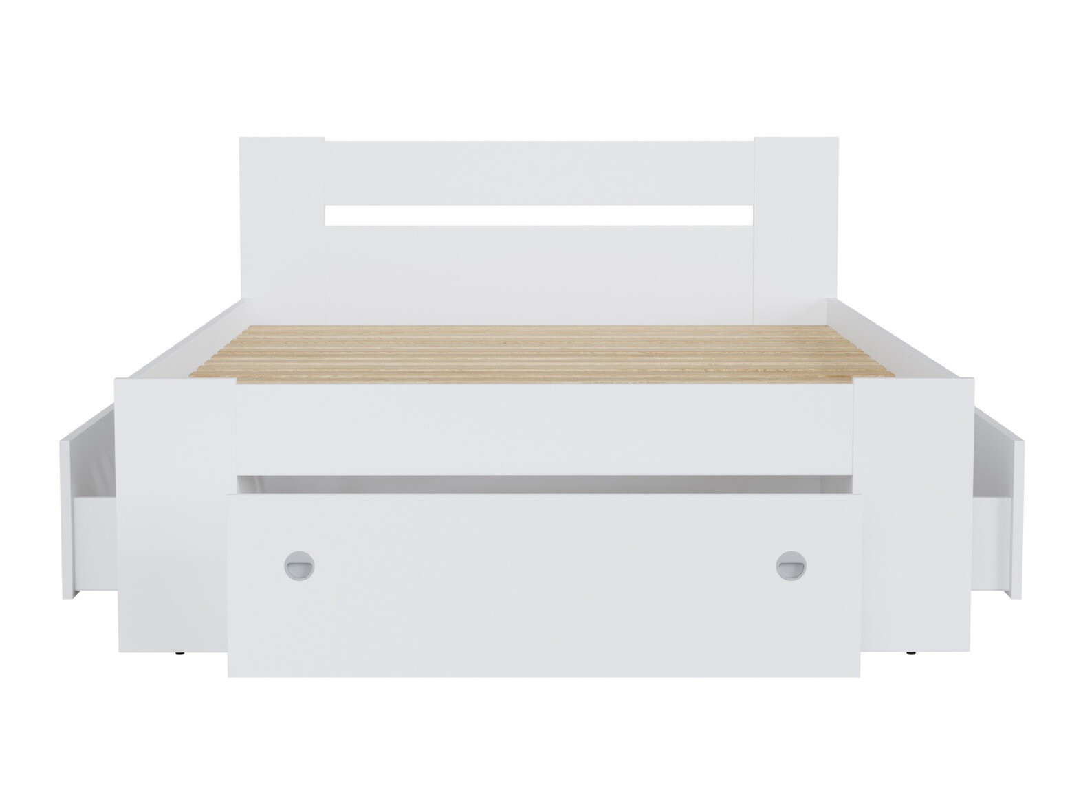 Bed Novsore 130 (Wit)