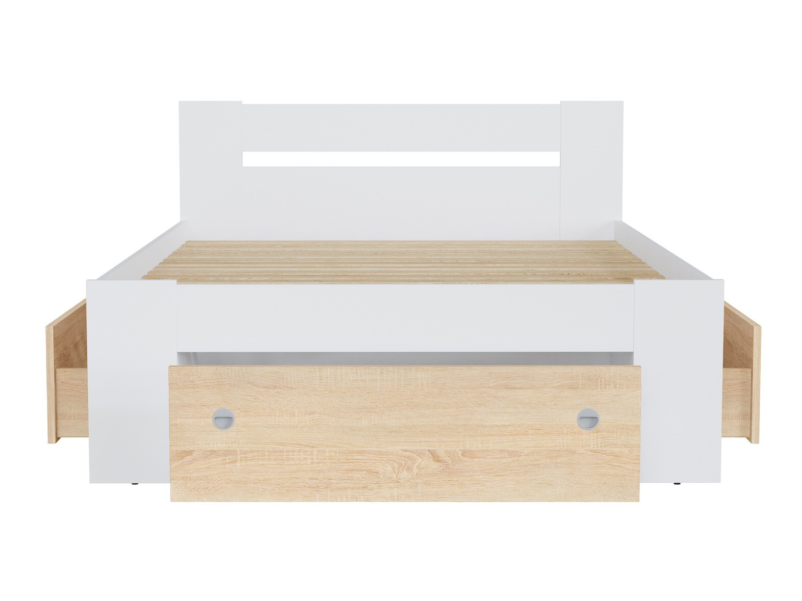 Bed Novsore 130 (Wit)