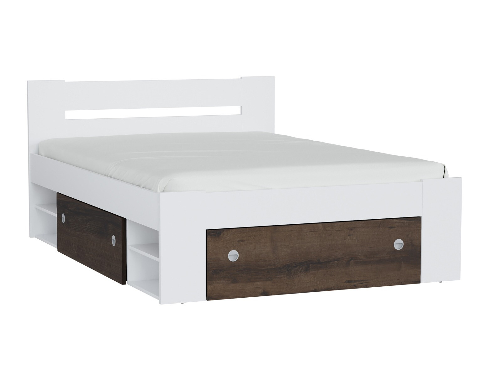 Bed Novsore 130 (Wit)