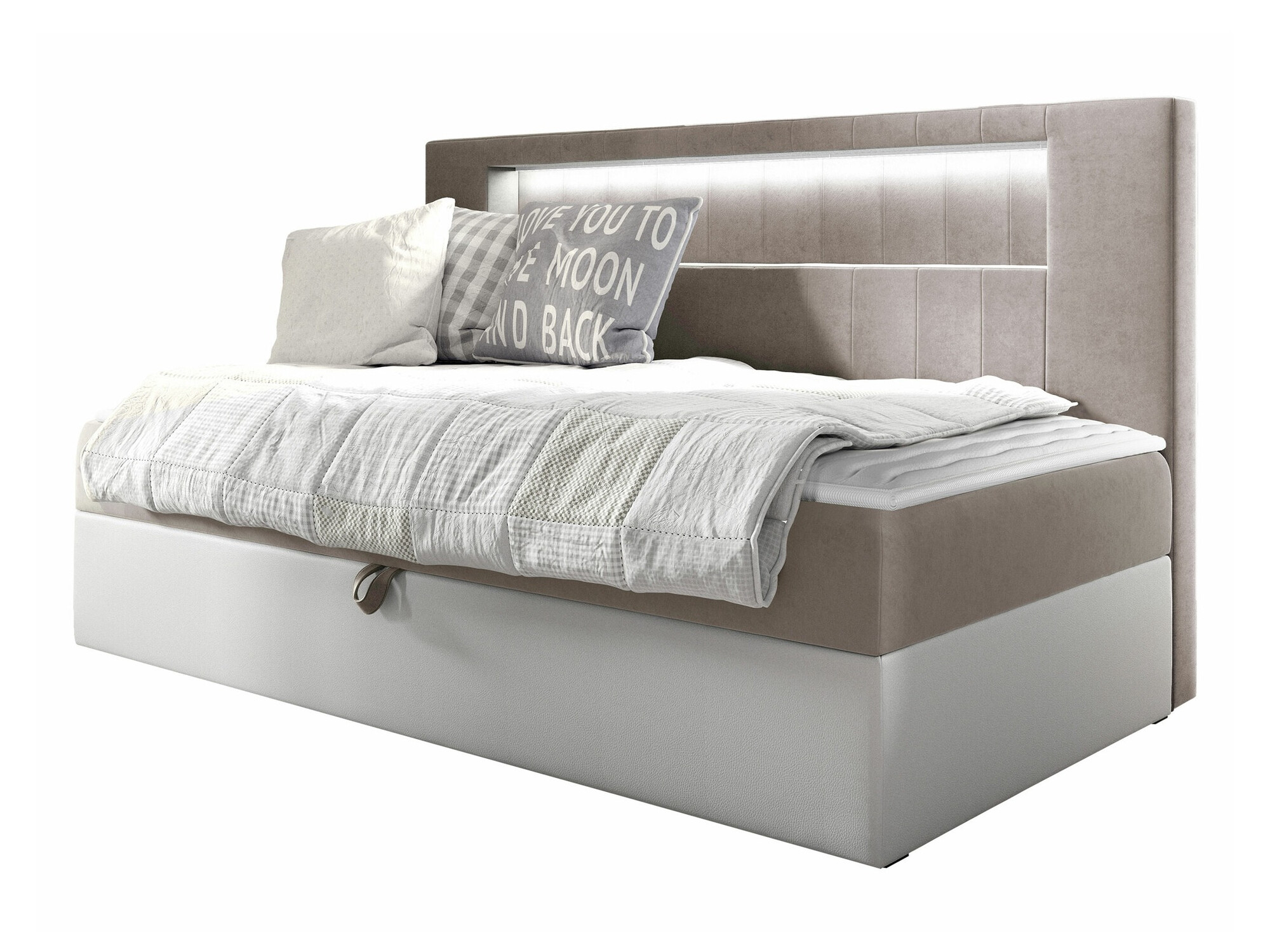 Boxspring Baltimore 168 (Soft 017 + Fresh 1)