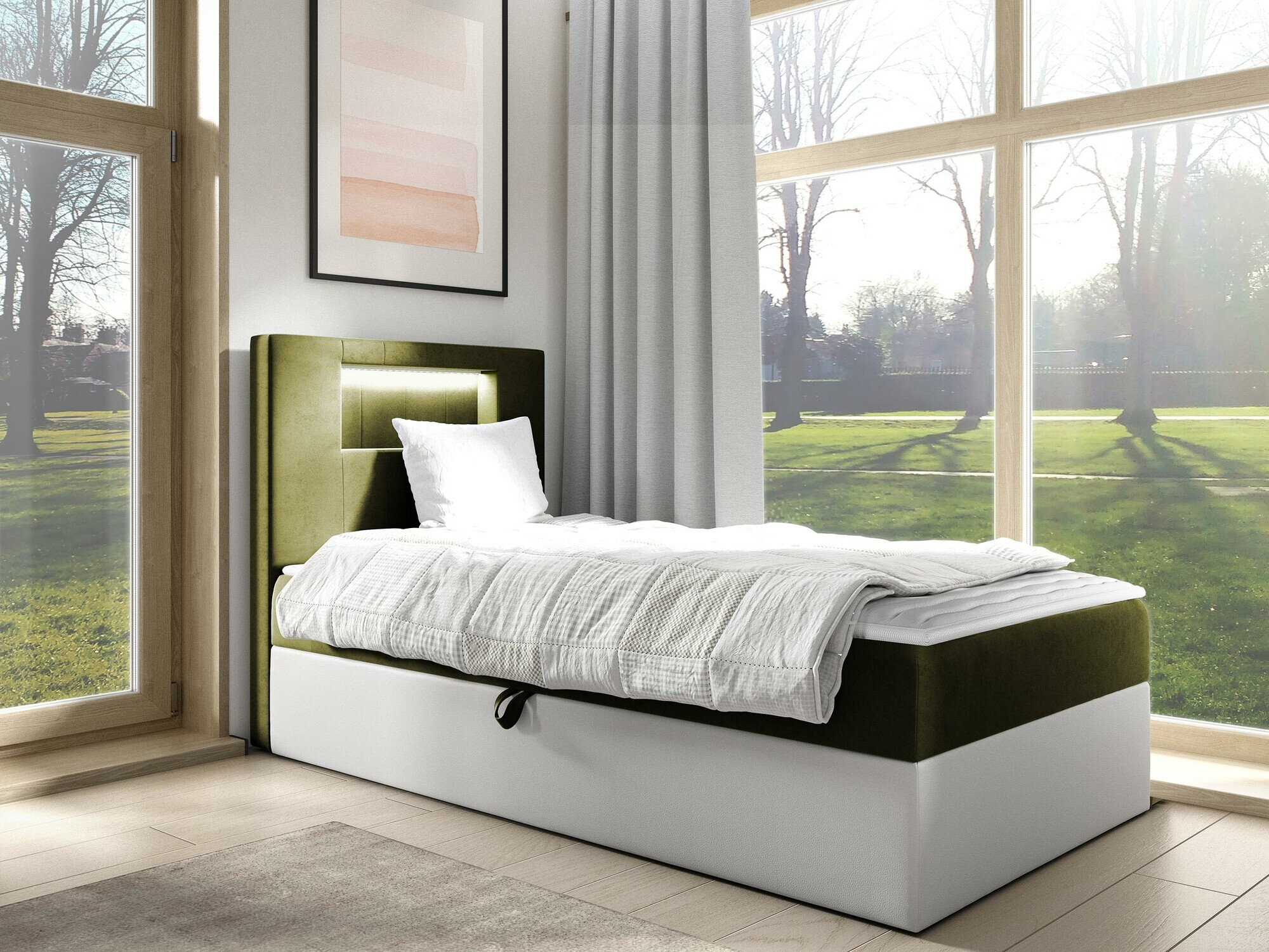 Boxspring Baltimore 169 (Soft 017 + Fresh 12)
