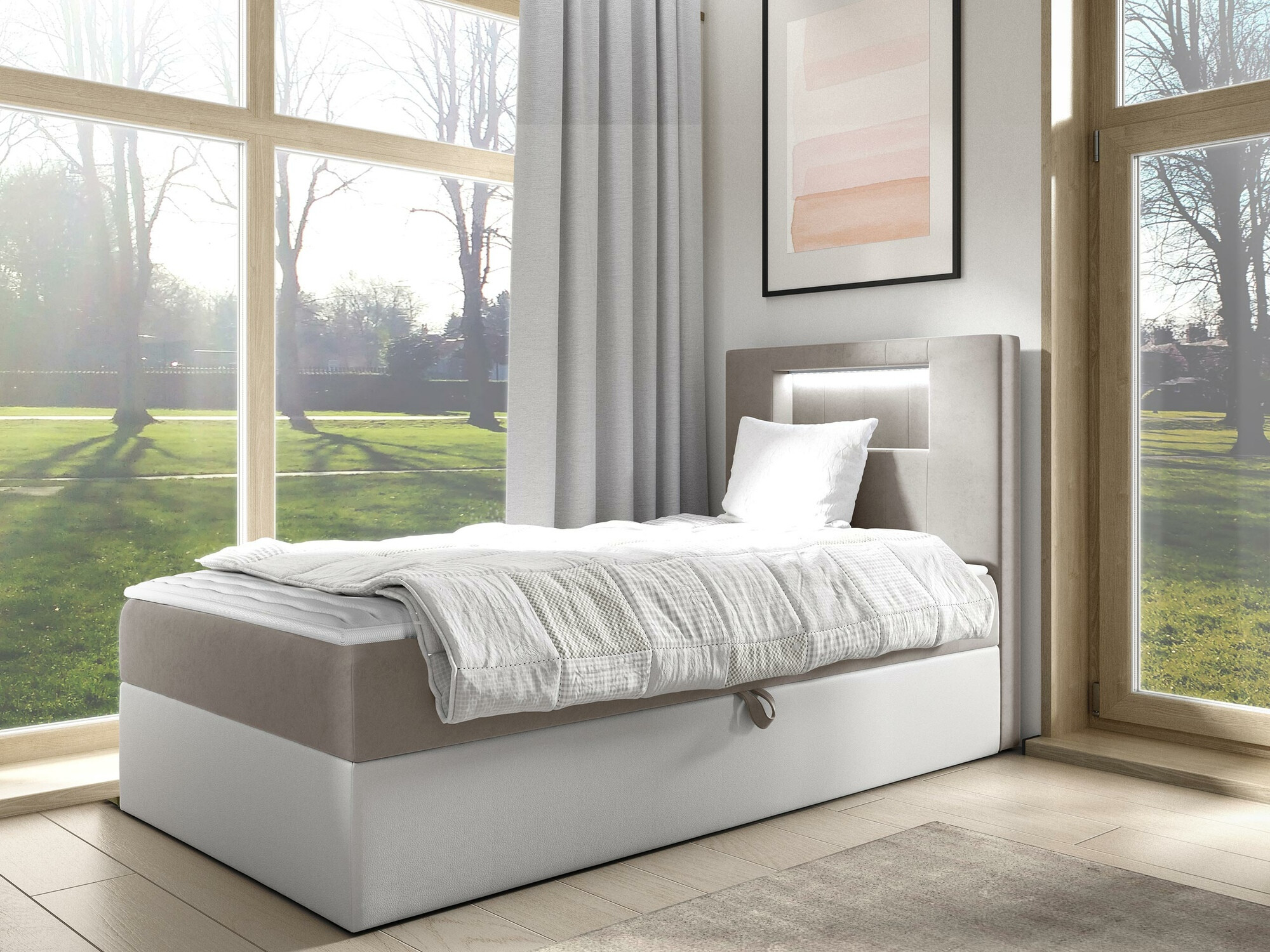 Boxspring Baltimore 169 (Soft 017 + Fresh 1)