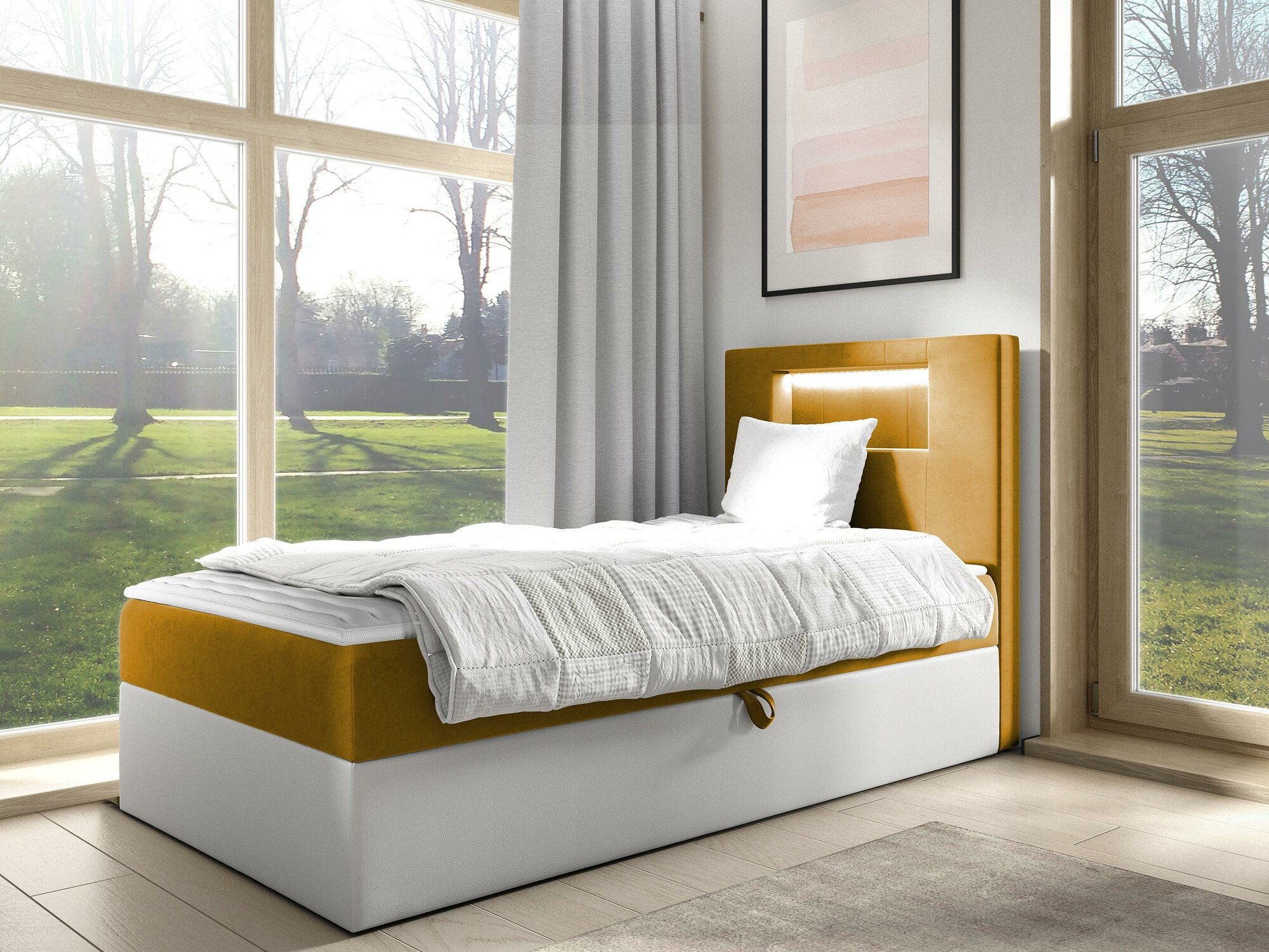 Boxspring Baltimore 169 (Soft 017 + Fresh 37)