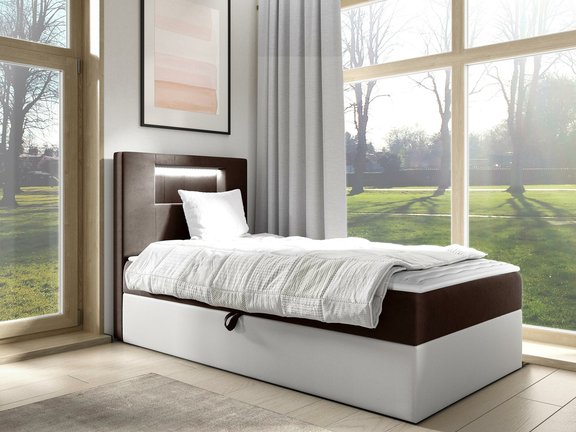 Boxspring Baltimore 169 (Soft 017 + Fresh 4)