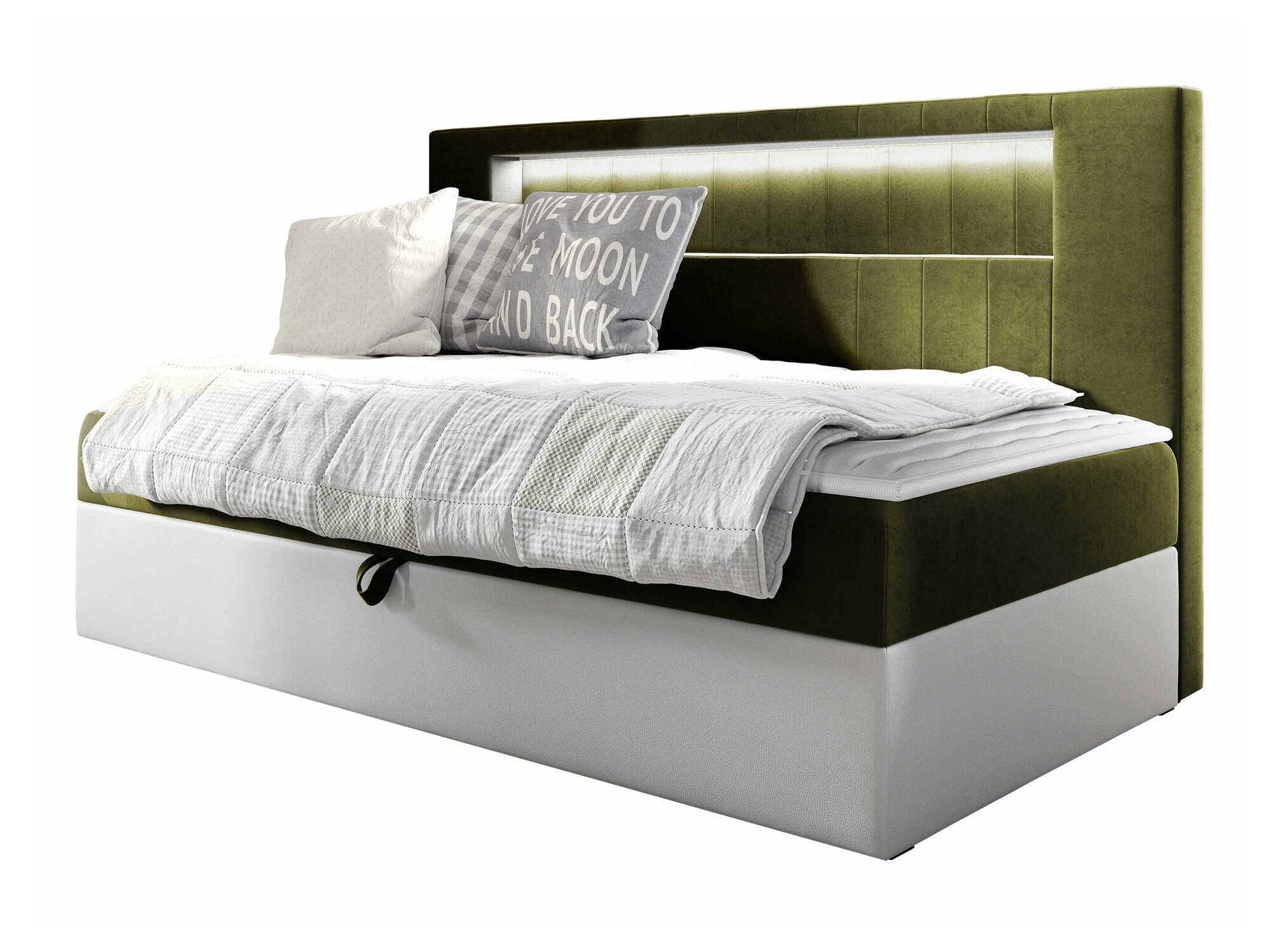 Boxspring Baltimore 168 (Soft 017 + Fresh 12)