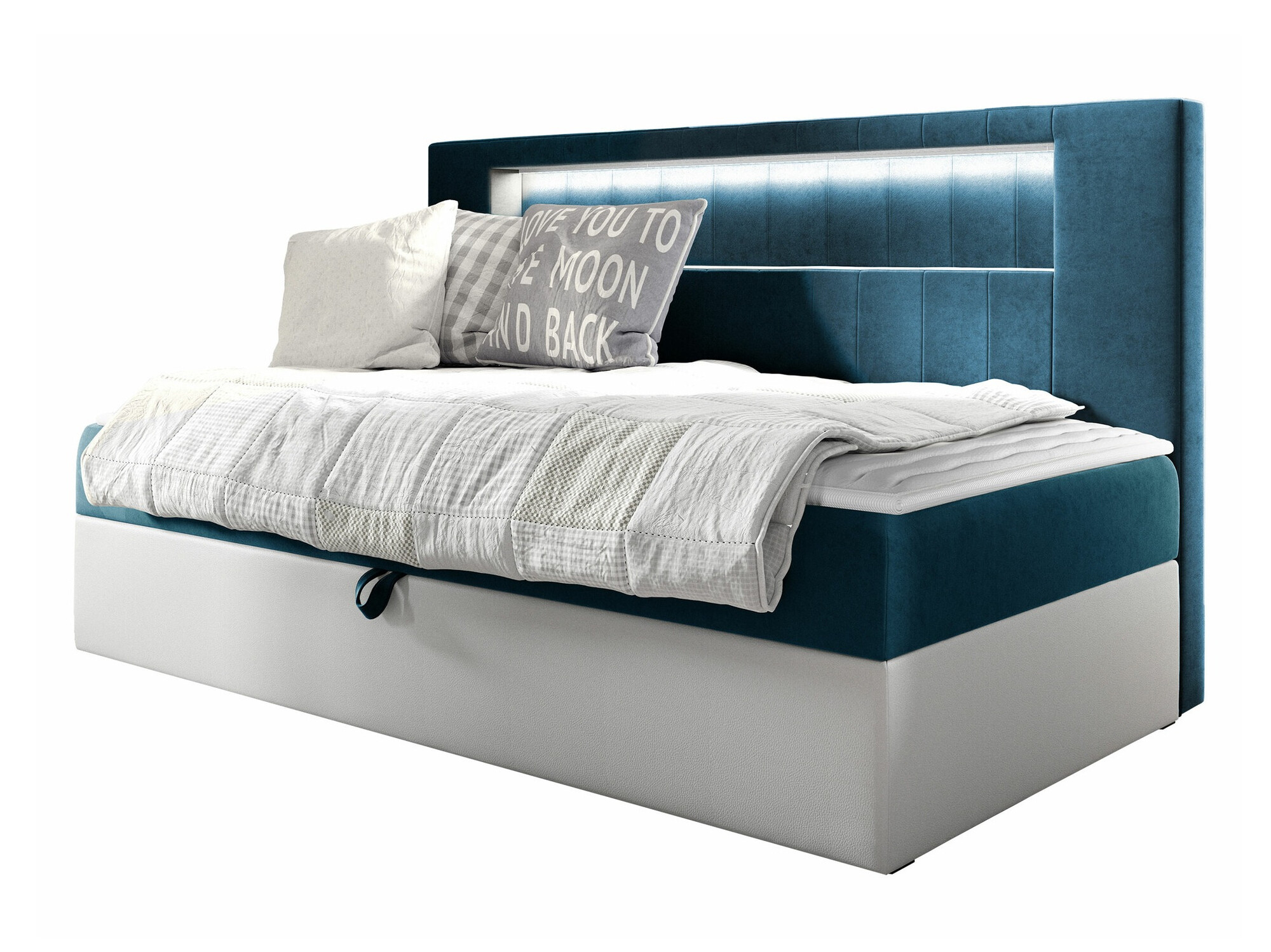 Boxspring Baltimore 168 (Soft 017 + Fresh 34)