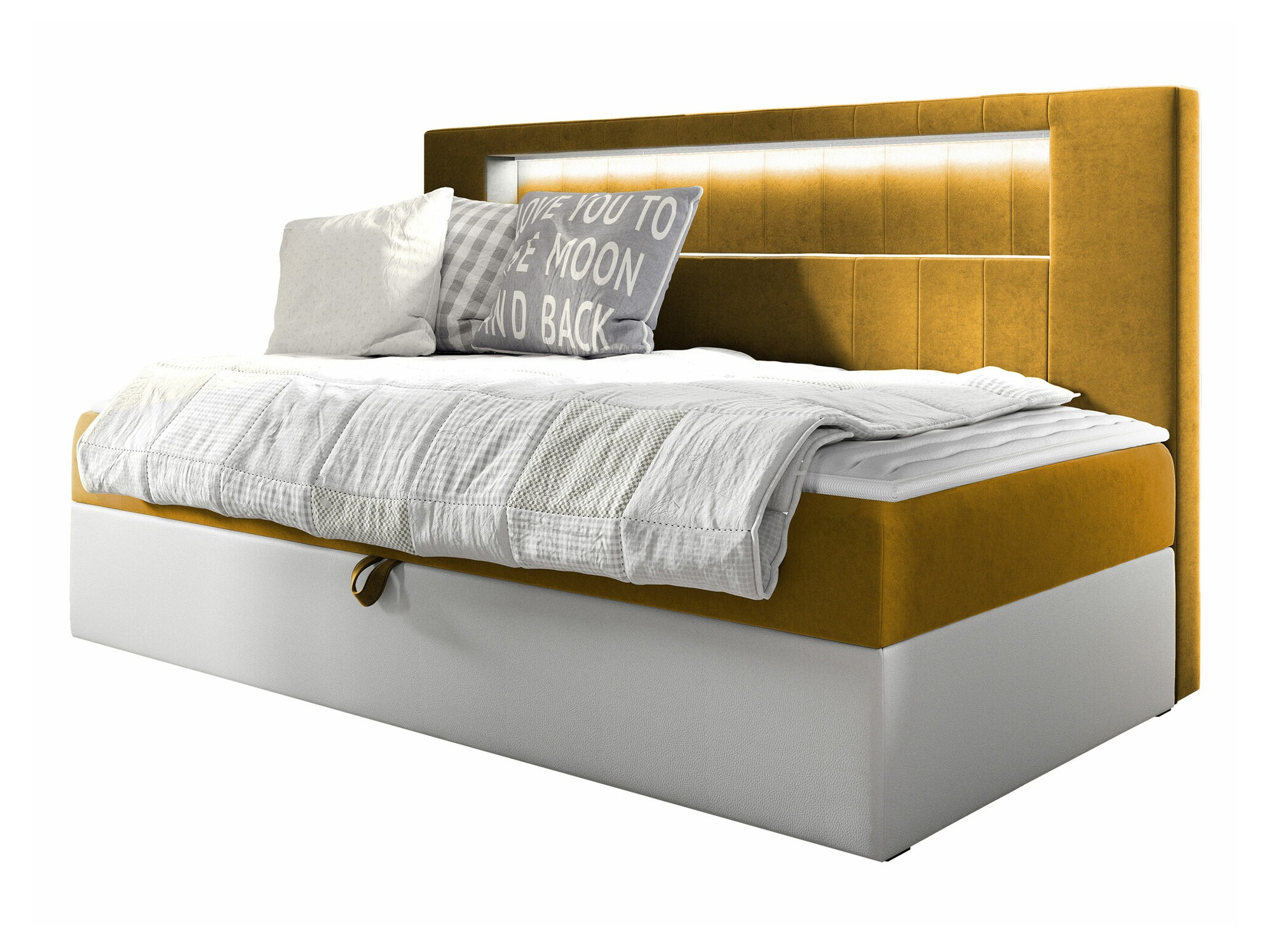 Boxspring Baltimore 168 (Soft 017 + Fresh 37)