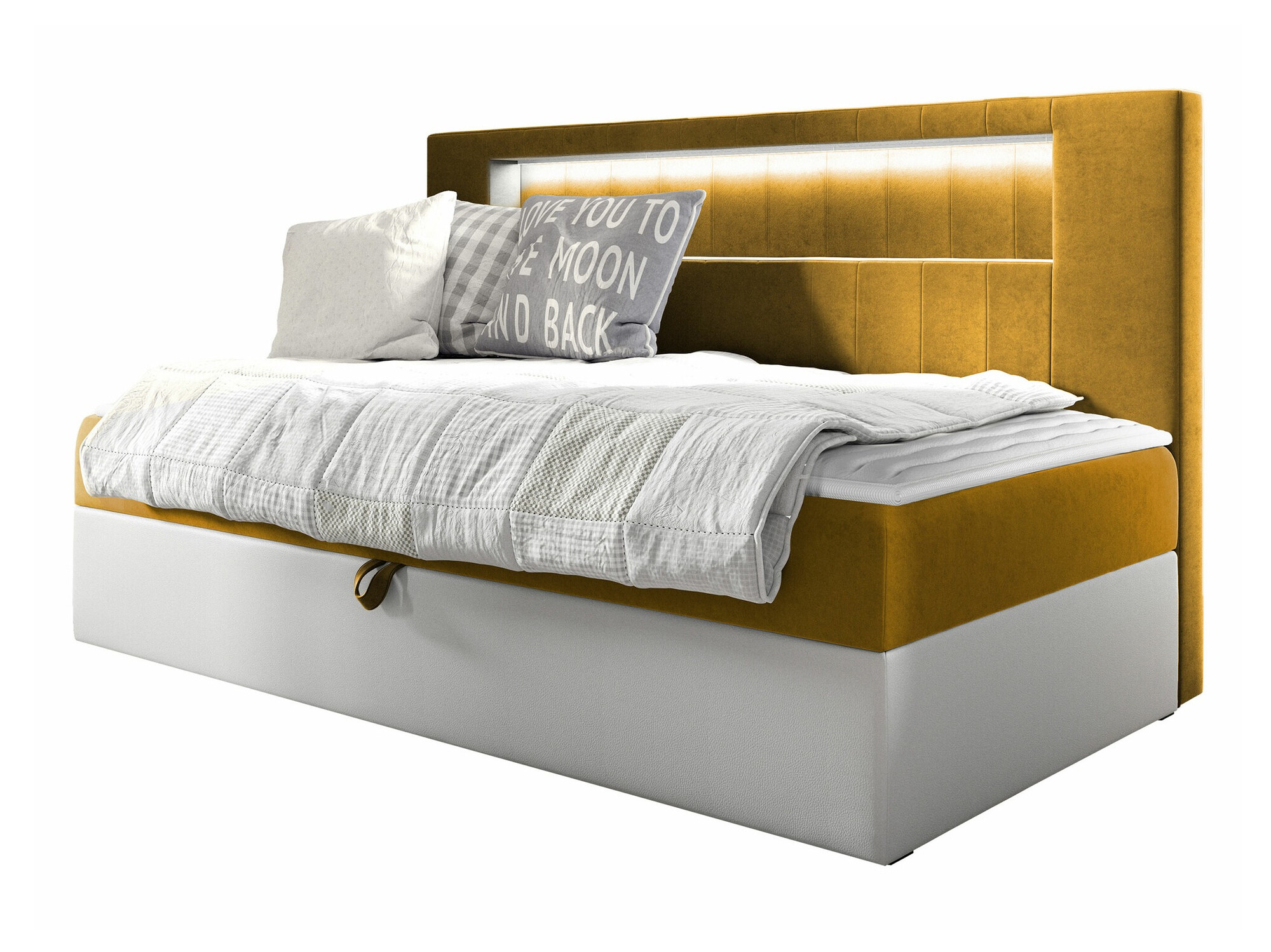 Boxspring Baltimore 168 (Soft 017 + Fresh 37)