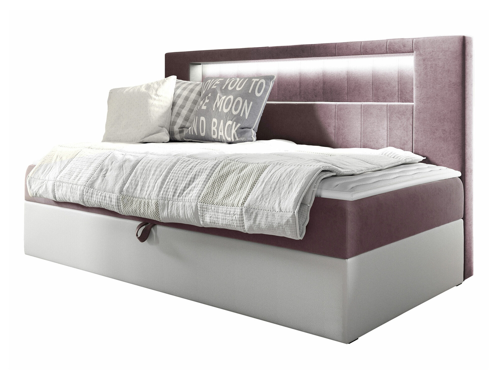 Boxspring Baltimore 168 (Soft 017 + Fresh 9)