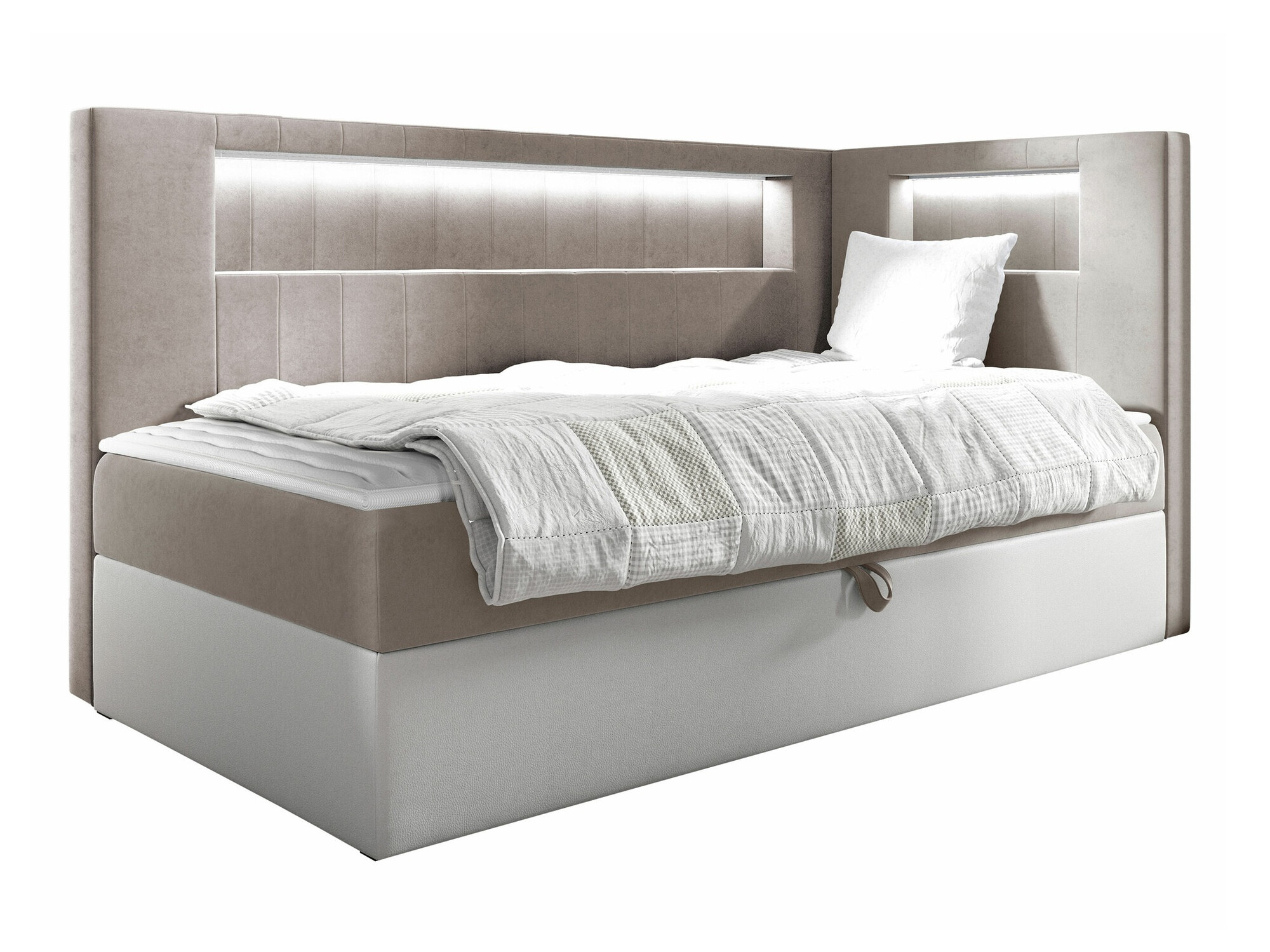 Boxspring Baltimore 172 (Soft 017 + Fresh 1)