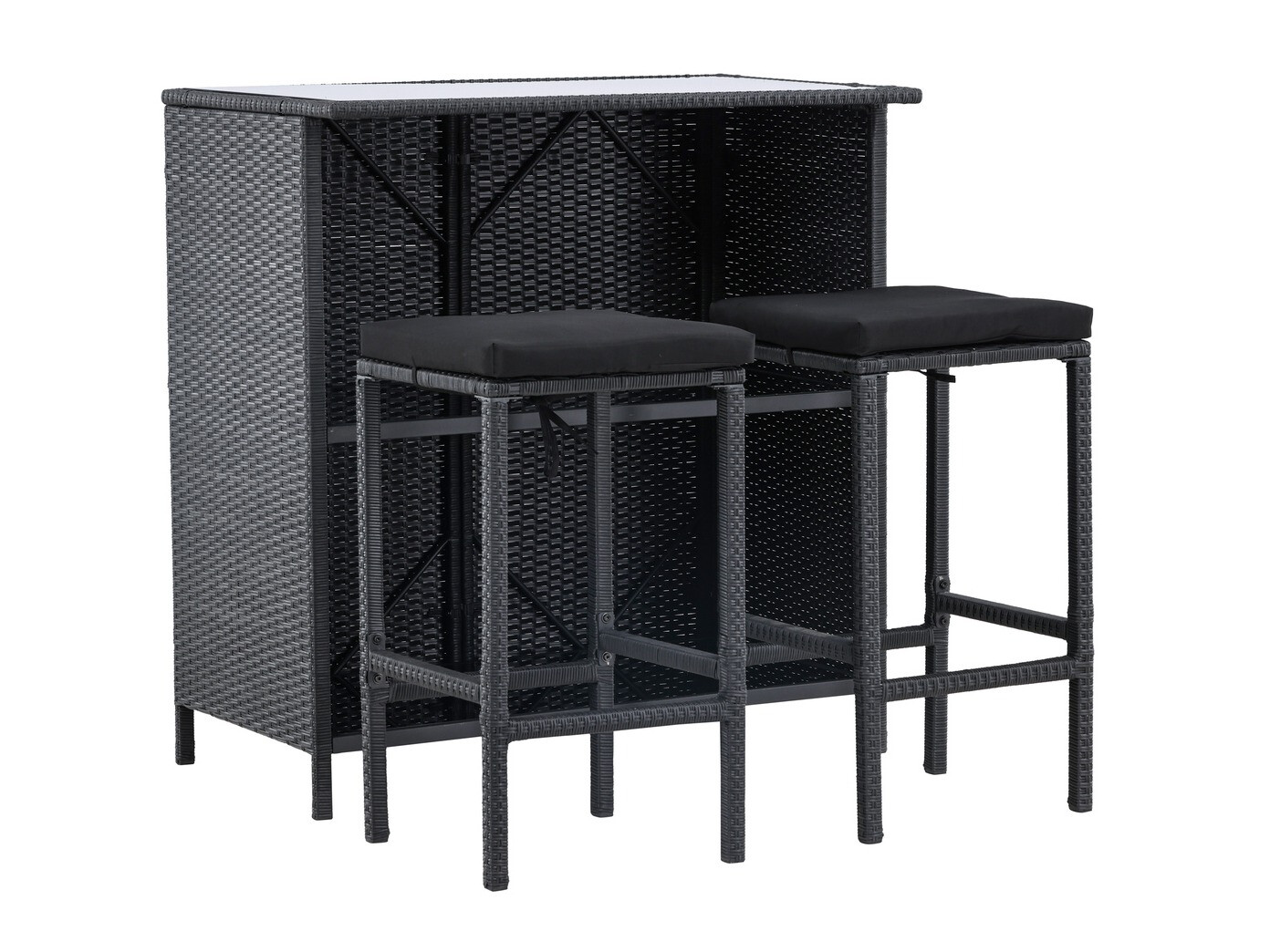 Tafel en stoelen set Dallas 4650
