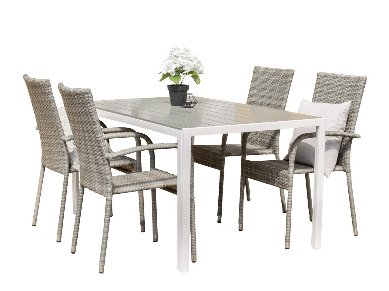 Tafel en stoelen set Dallas 4661