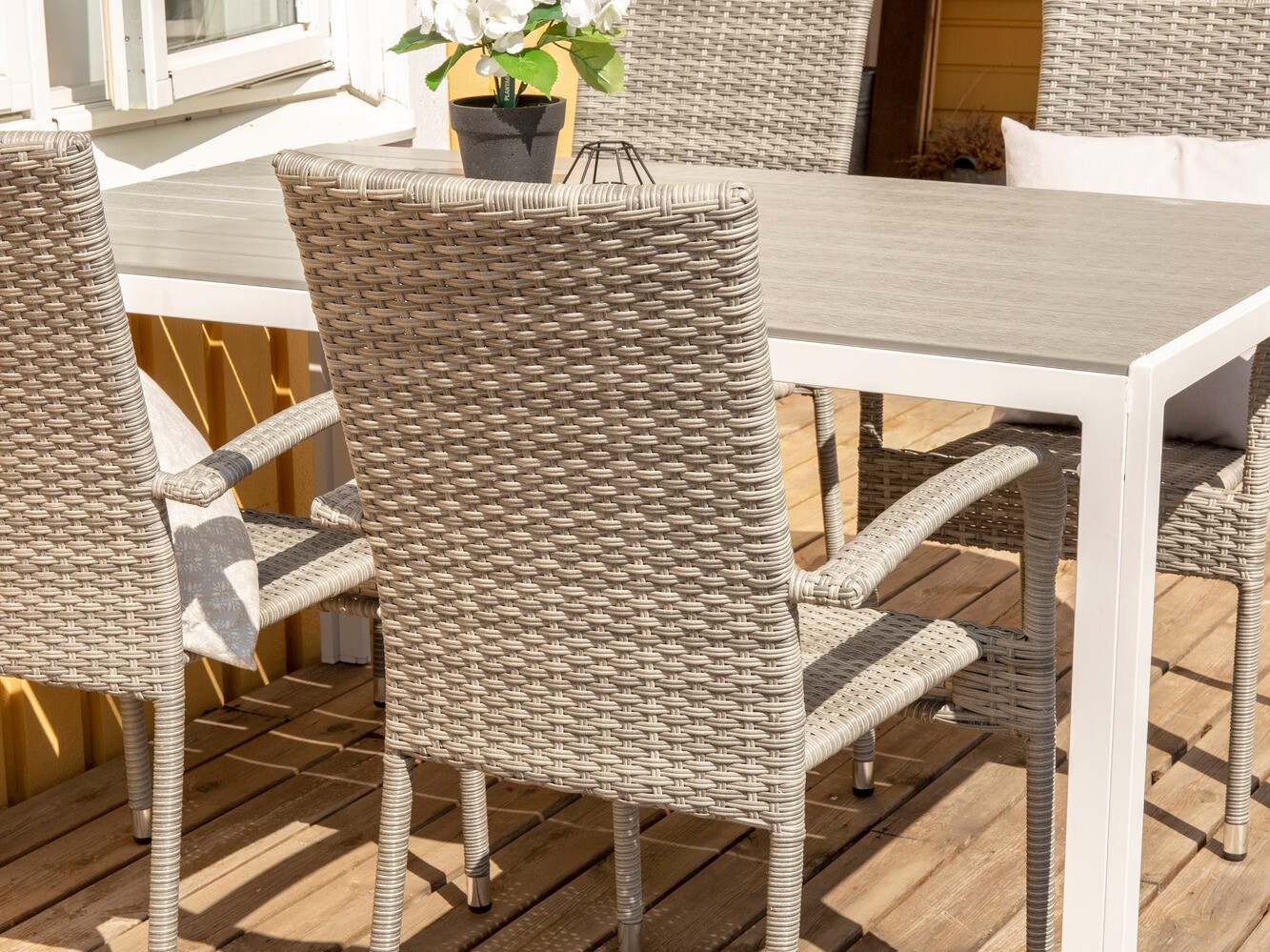Tafel en stoelen set Dallas 4661