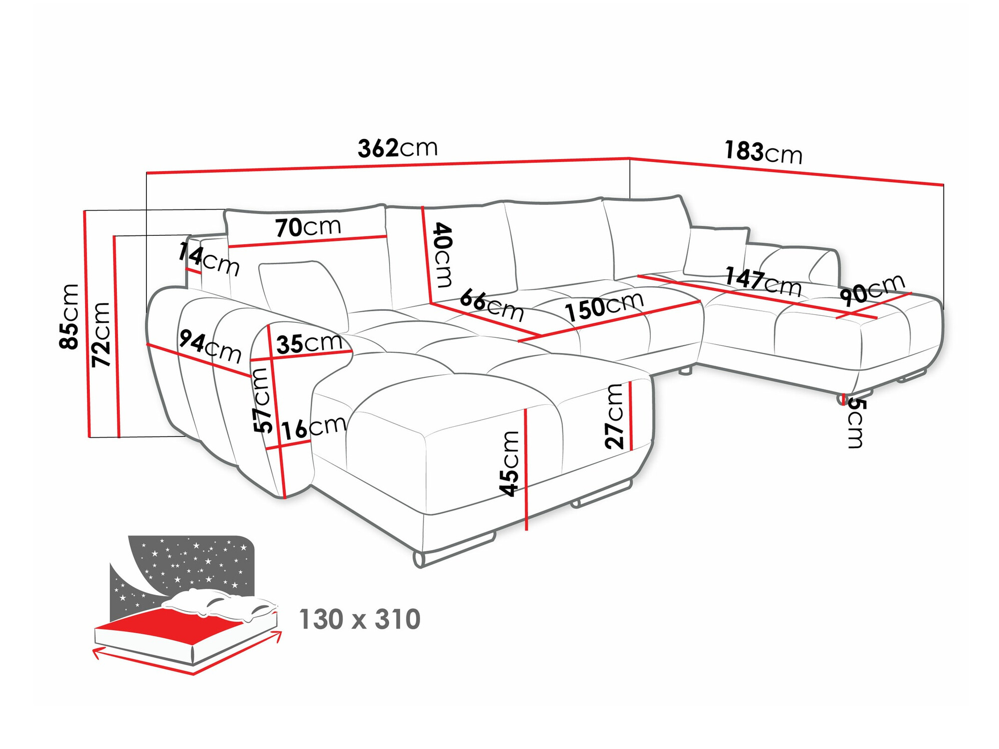 Hoekbank Signis I (Velo 621)