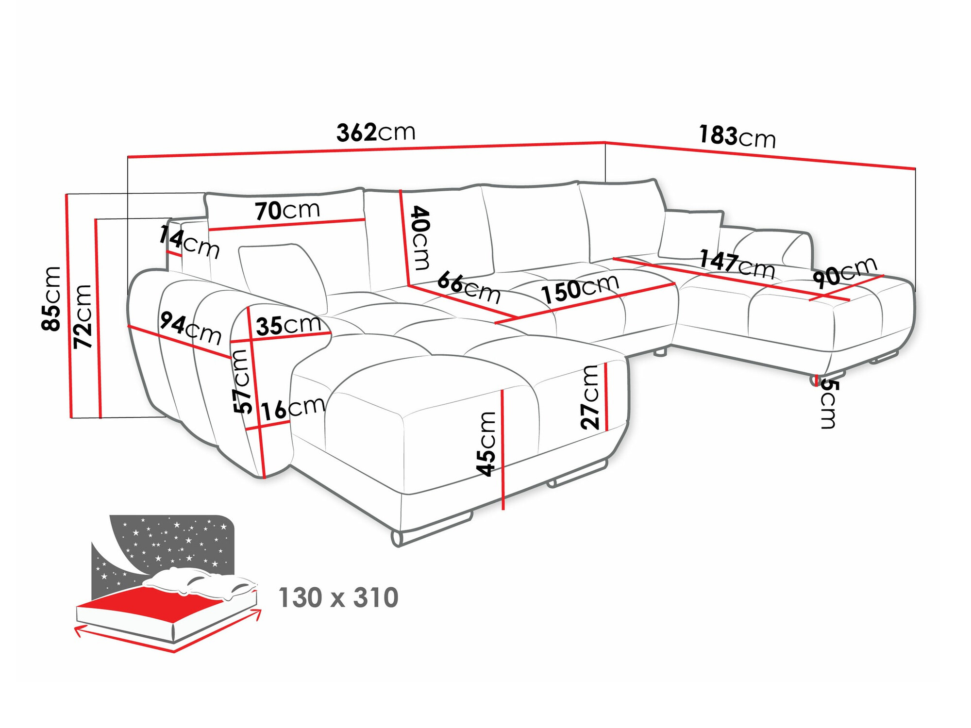 Hoekbank Signis I (Velo 623)
