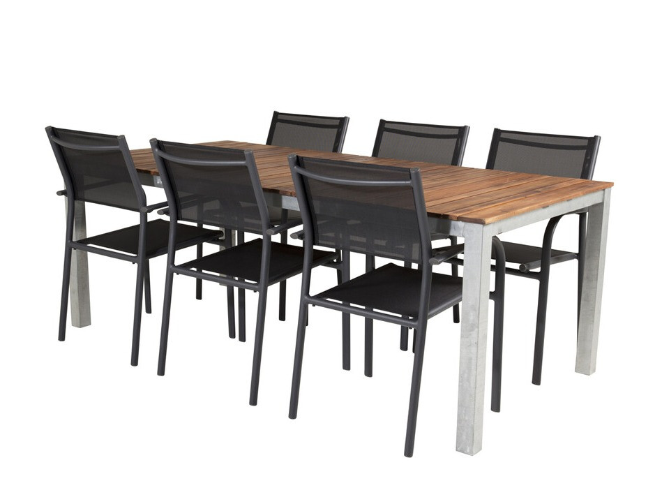 Tafel en stoelen set Dallas 4668