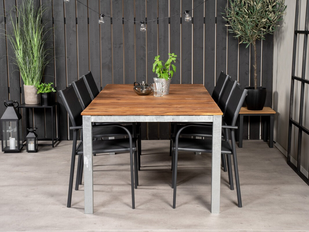 Tafel en stoelen set Dallas 4668