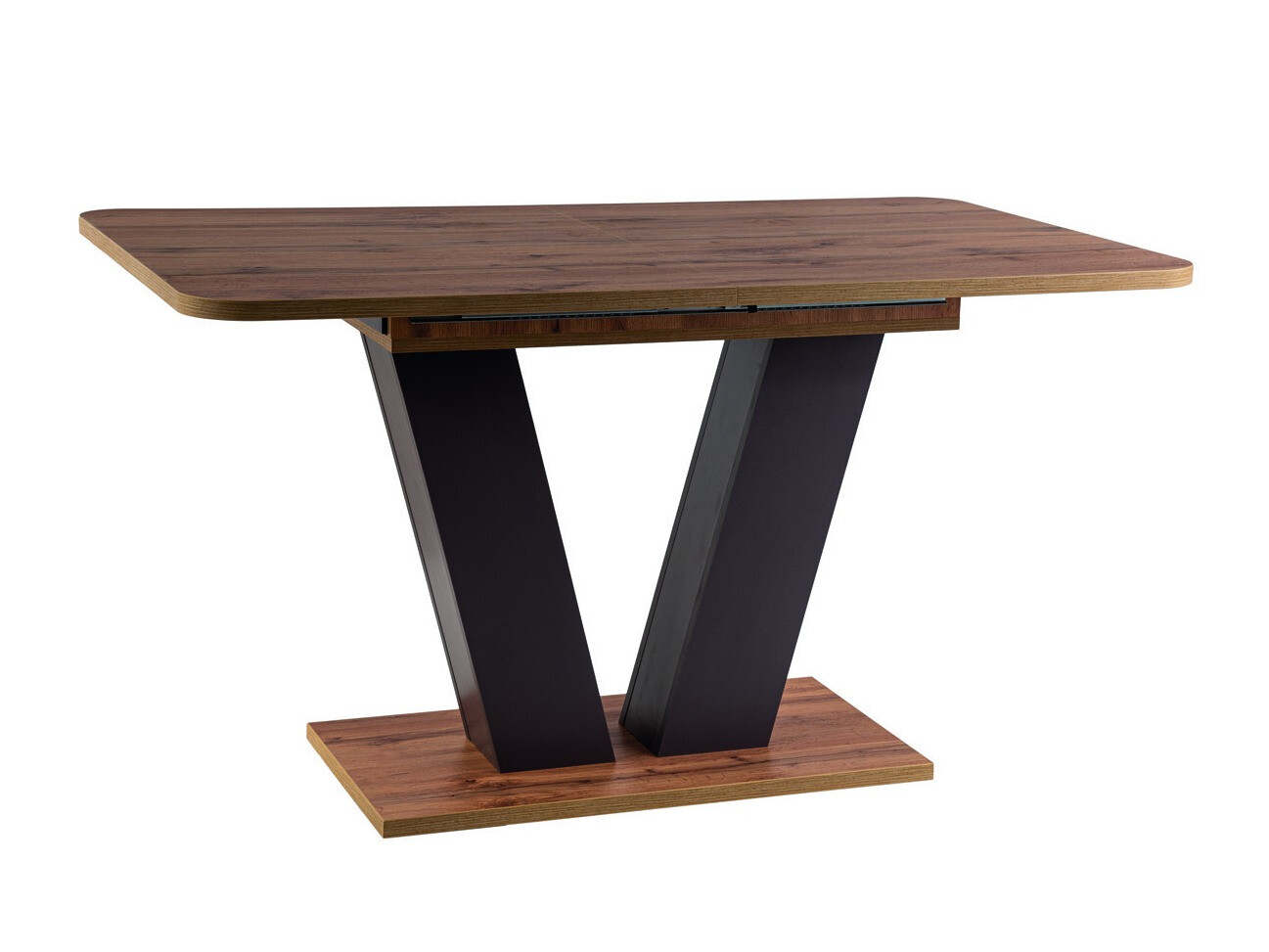 Tafel Detroit 763 (Antraciet + Wotan eik)