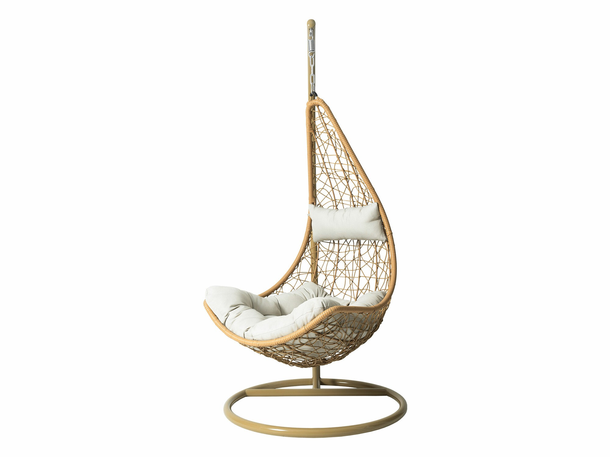 Hangende stoel Comfivo 313 (Bruin + Beige)