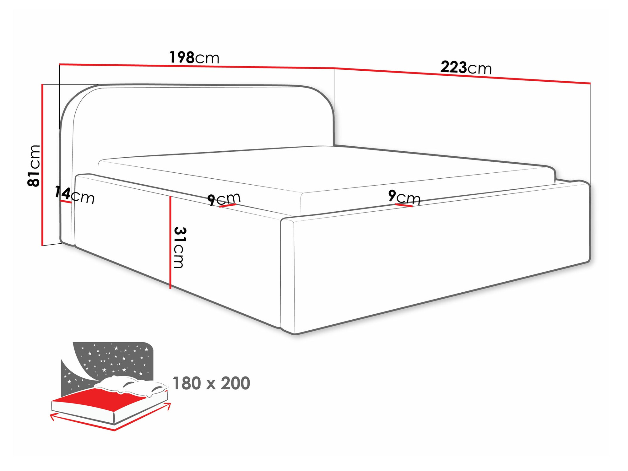 Bed Comfivo 409 (Abriamo 11)