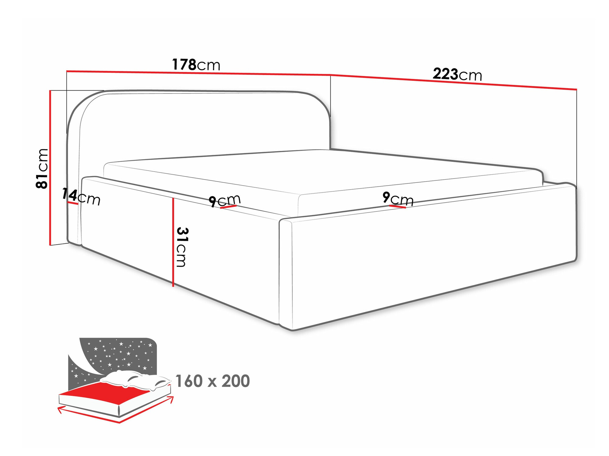 Bed Comfivo 409 (Abriamo 4)