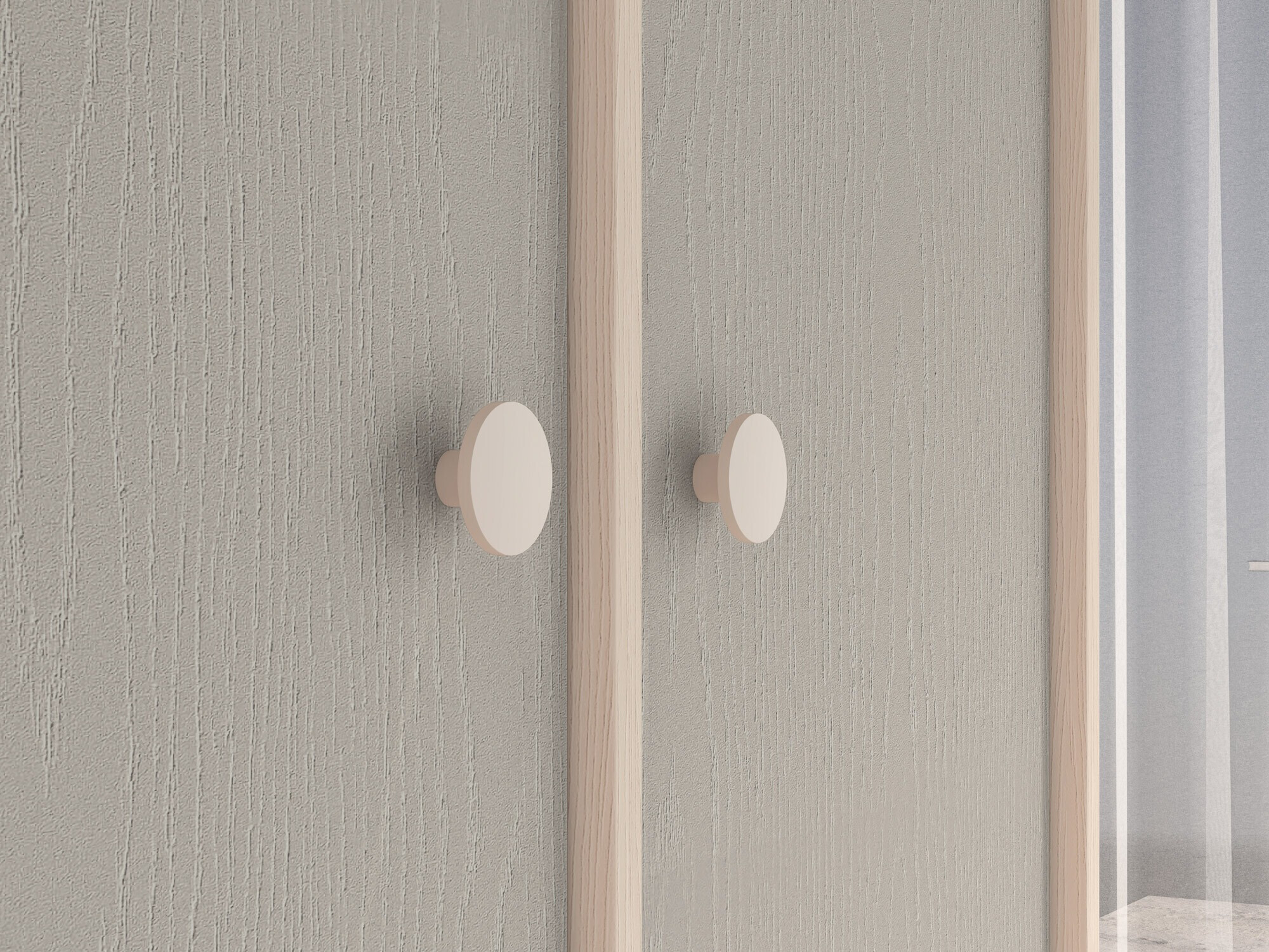 Kledingkast Tortoli 101 (Grijs)