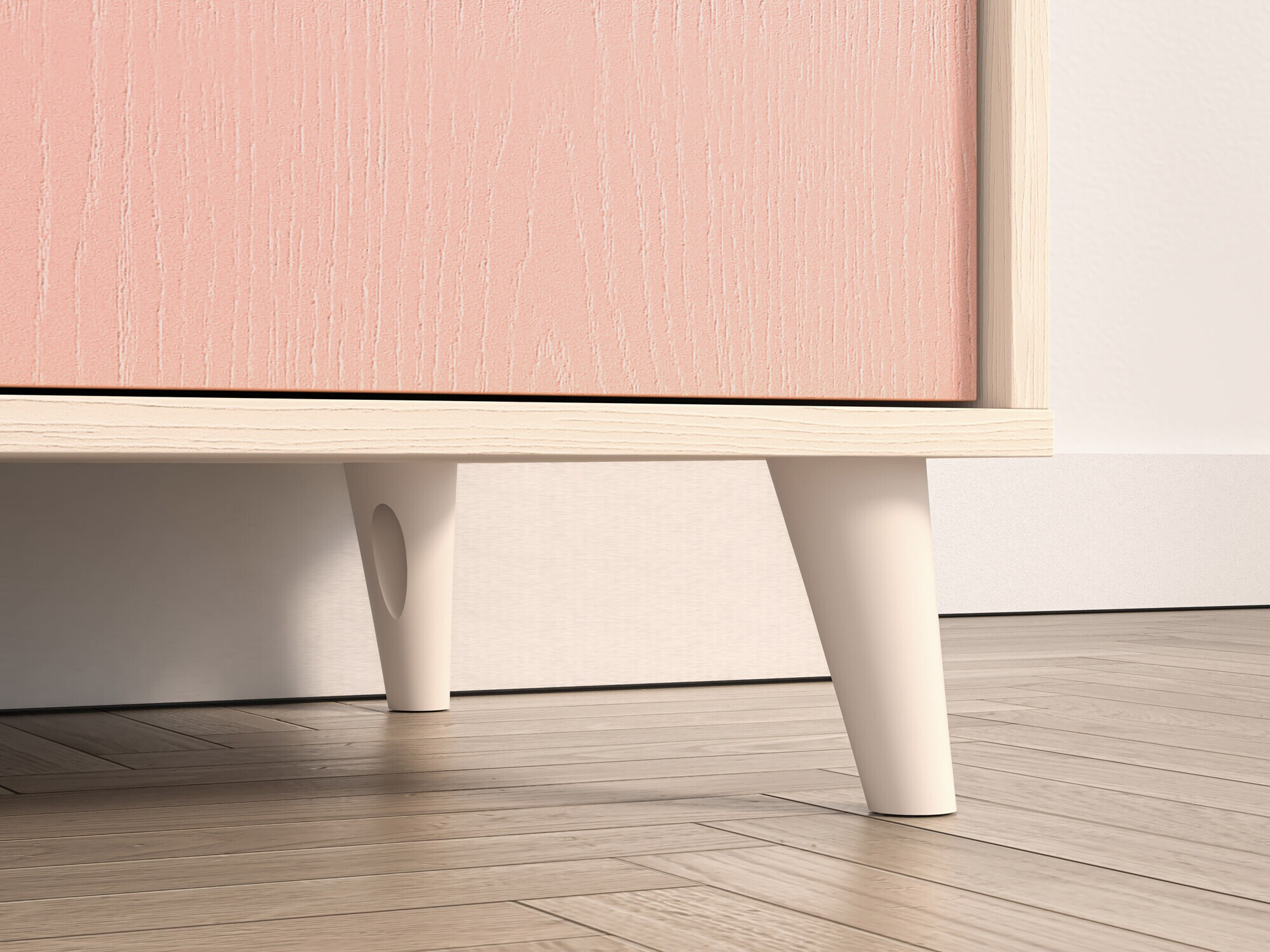 Kledingkast Tortoli 101 (Roze)